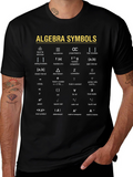 Algebra Symbols T-Shirt | Math Equations & Definitions