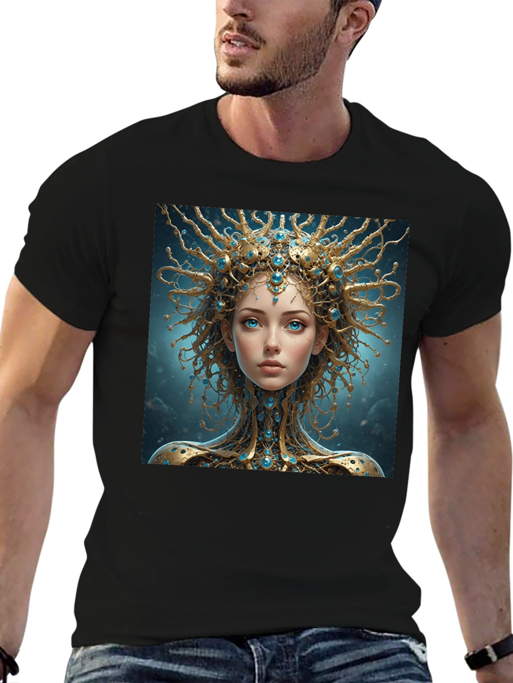 Mystic Woman Graphic Tee - Unique Design T-Shirt