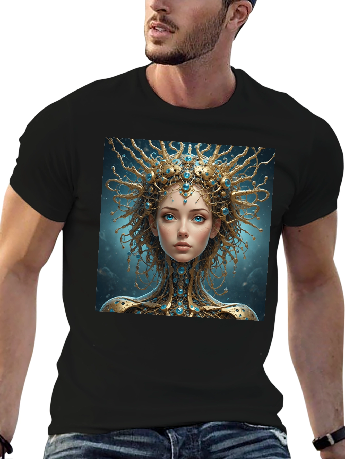 Mystic Woman Graphic Tee - Unique Design T-Shirt