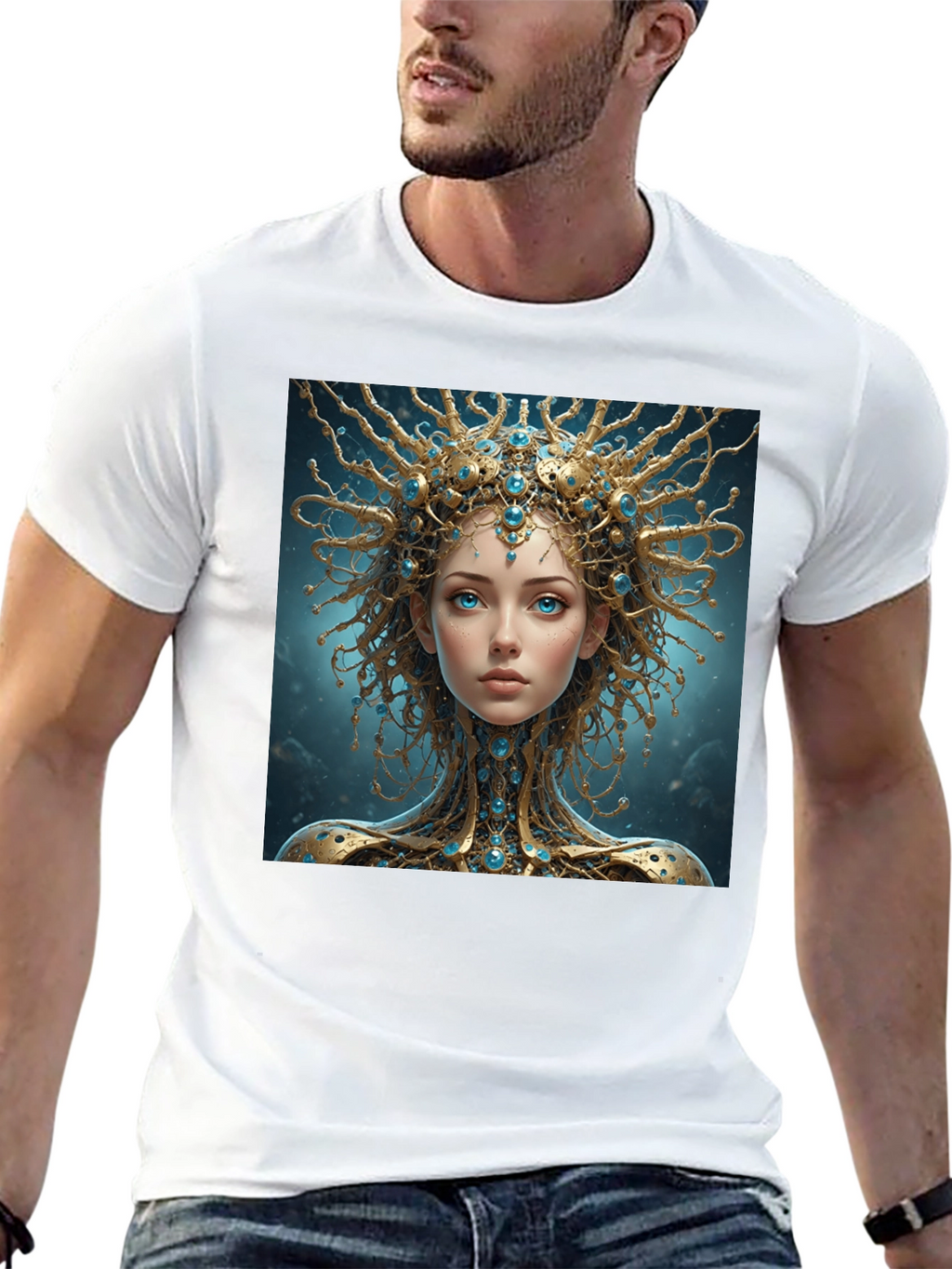 Mystic Woman Graphic Tee - Unique Design T-Shirt
