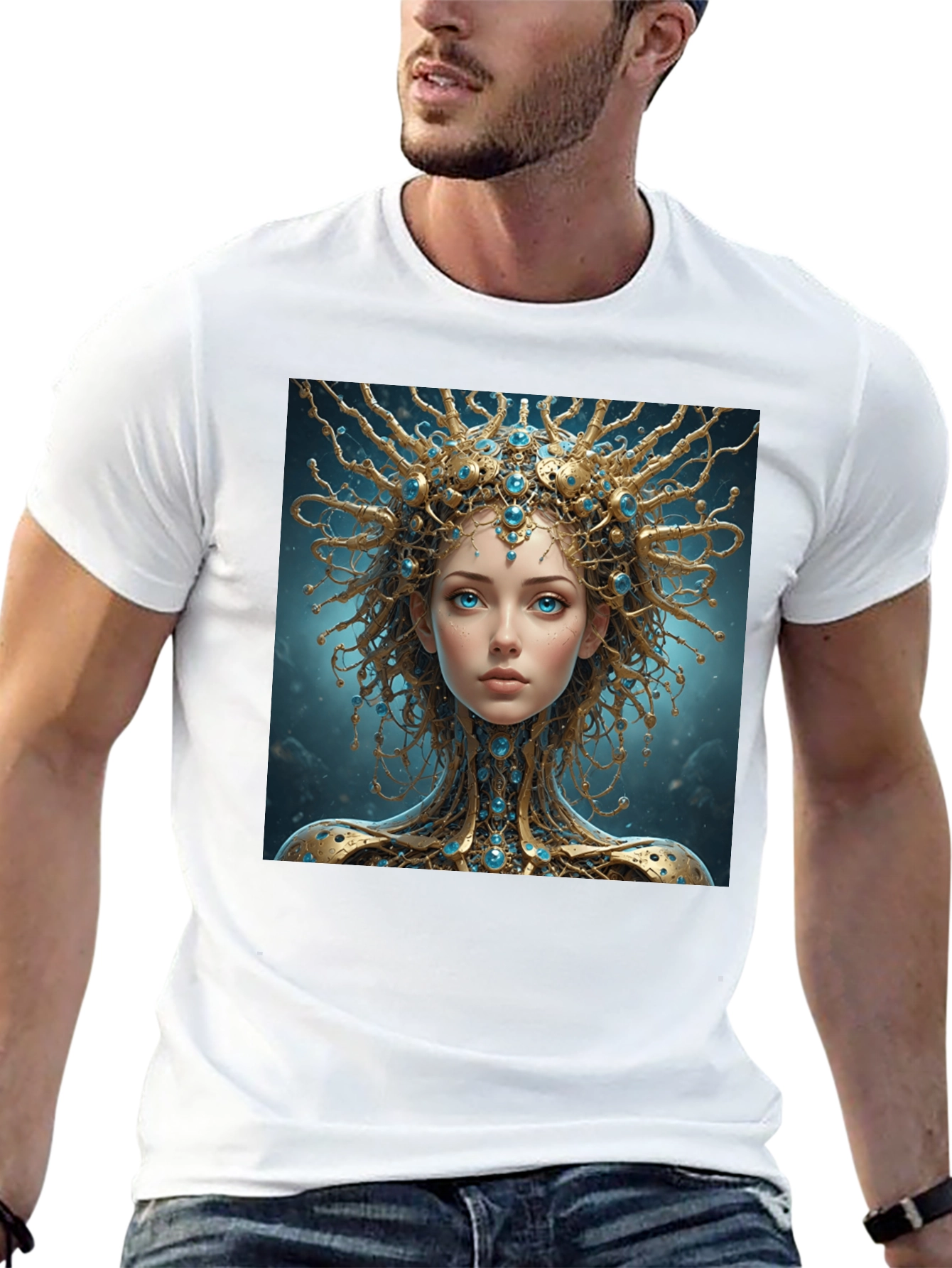 Mystic Woman Graphic Tee - Unique Design T-Shirt