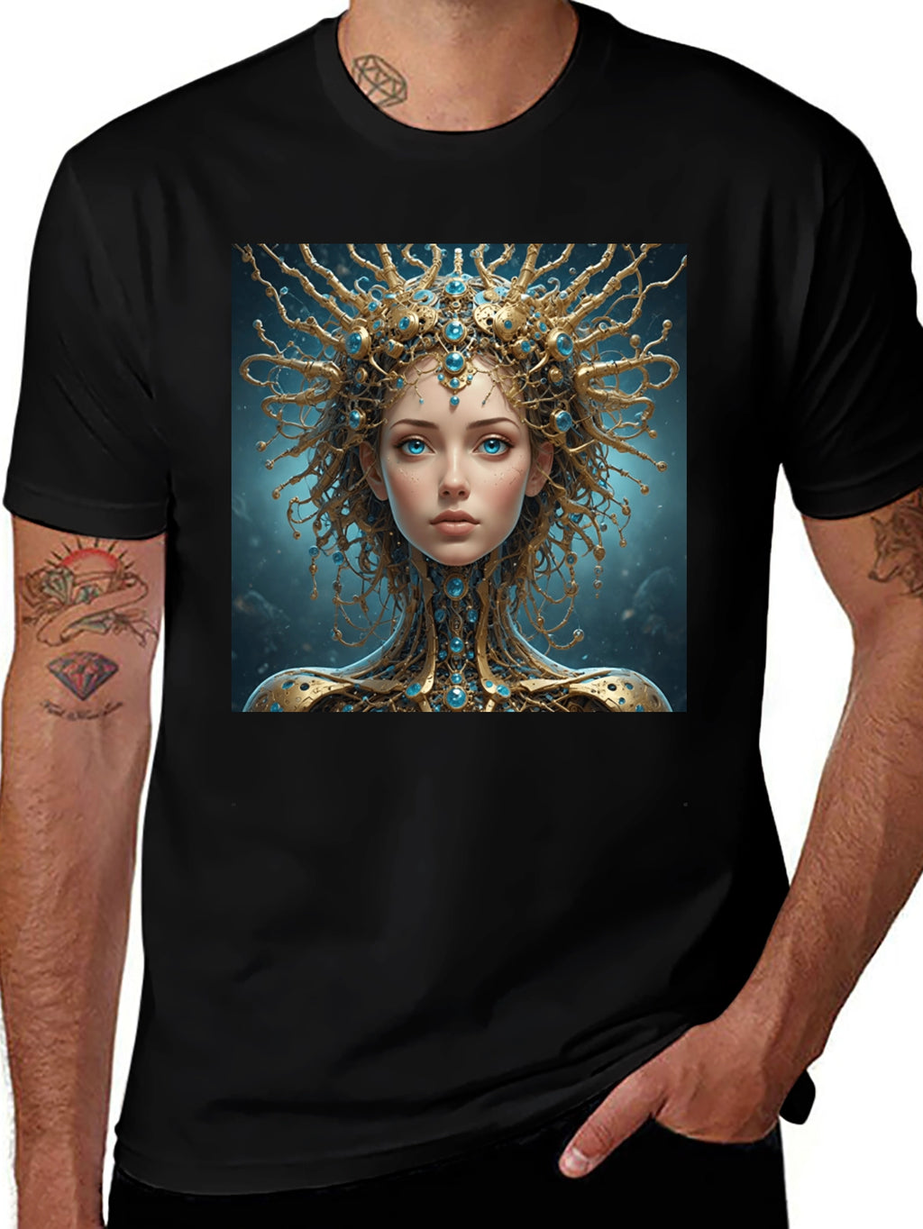 Mystic Woman Graphic Tee - Unique Design T-Shirt