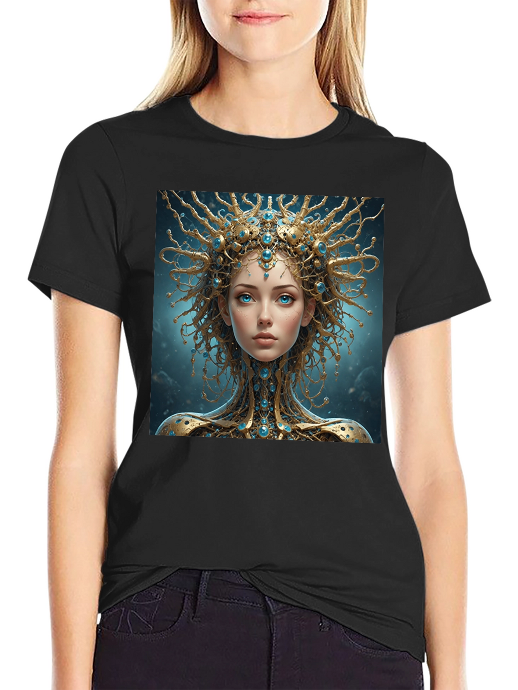 Mystic Woman Graphic Tee - Unique Design T-Shirt