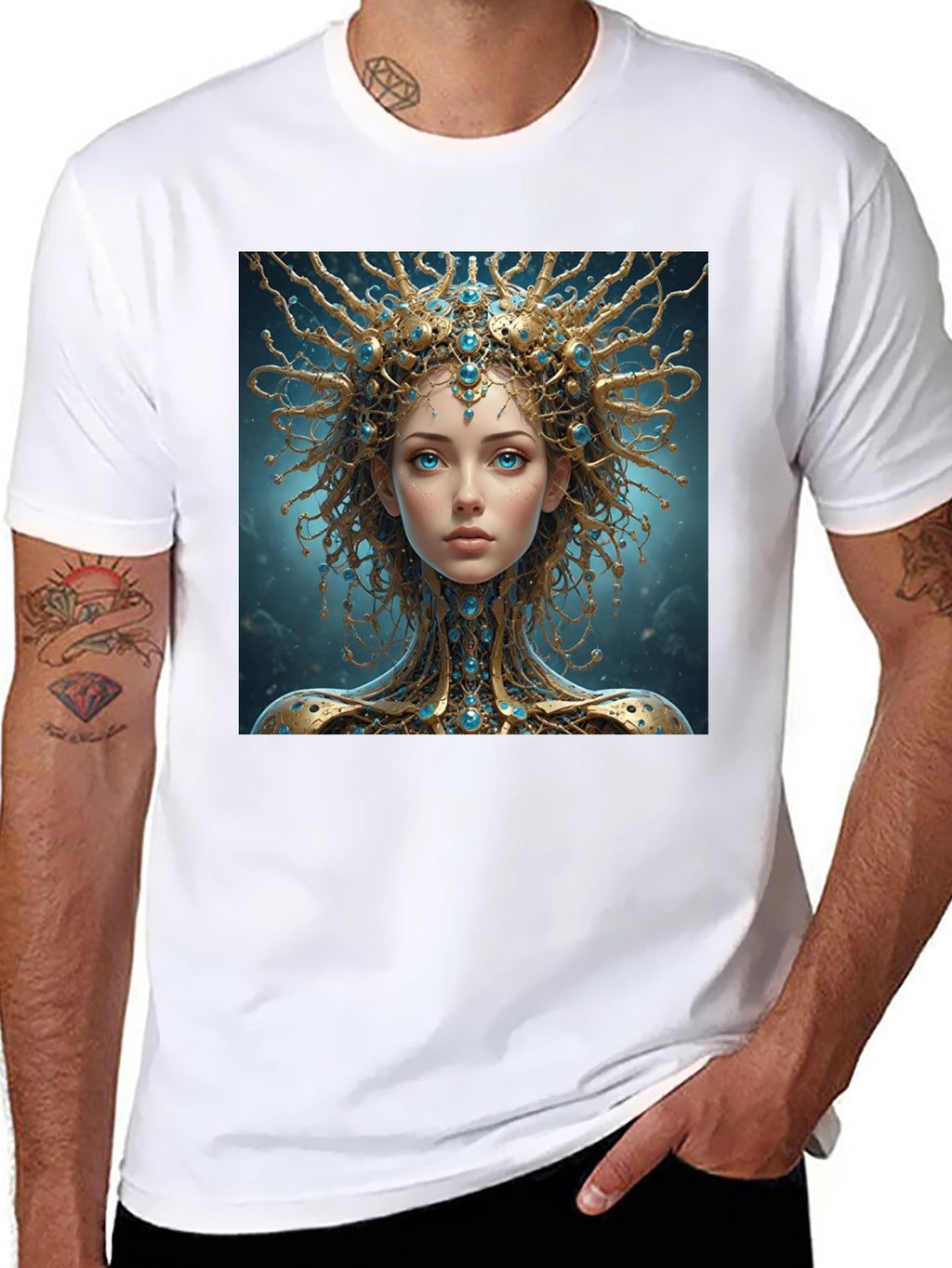 Mystic Woman Graphic Tee - Unique Design T-Shirt