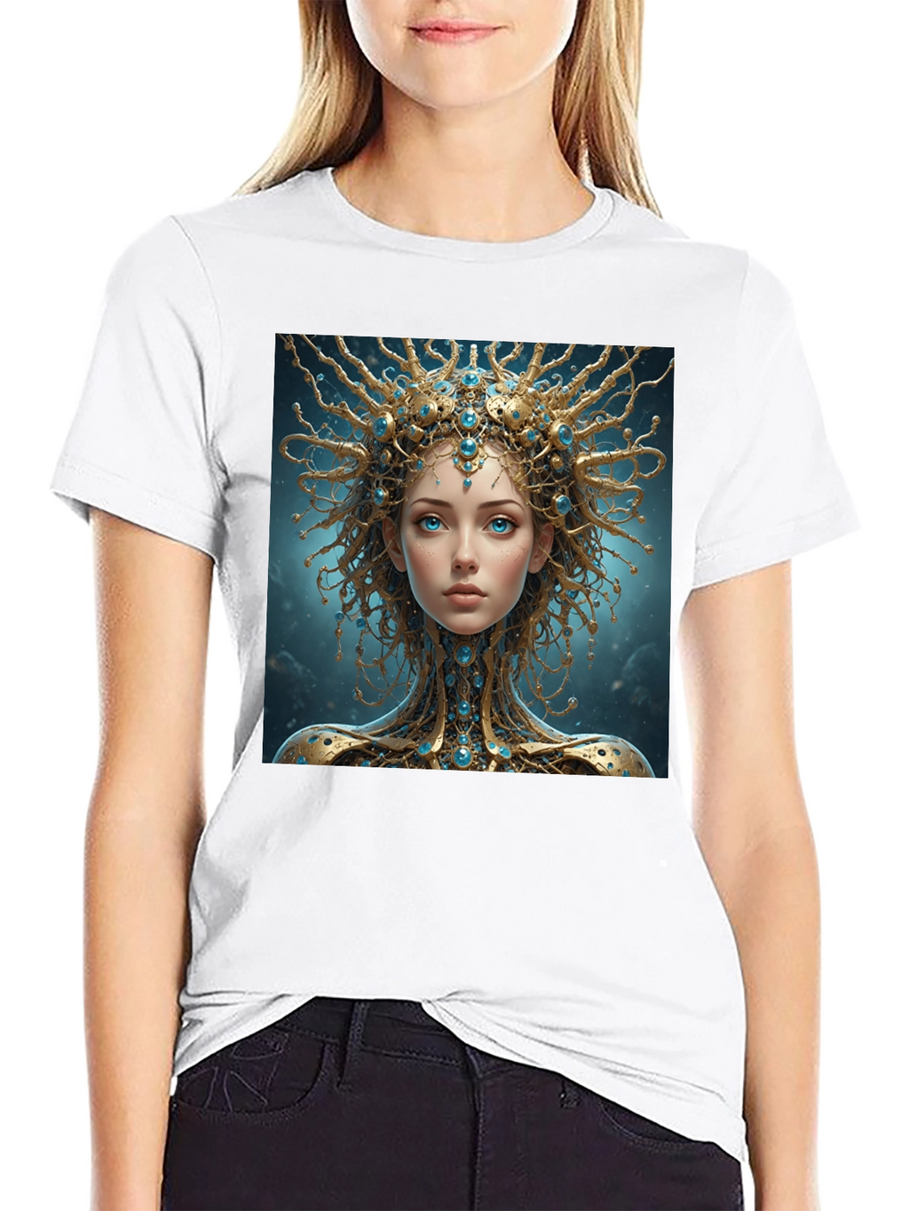 Mystic Woman Graphic Tee - Unique Design T-Shirt
