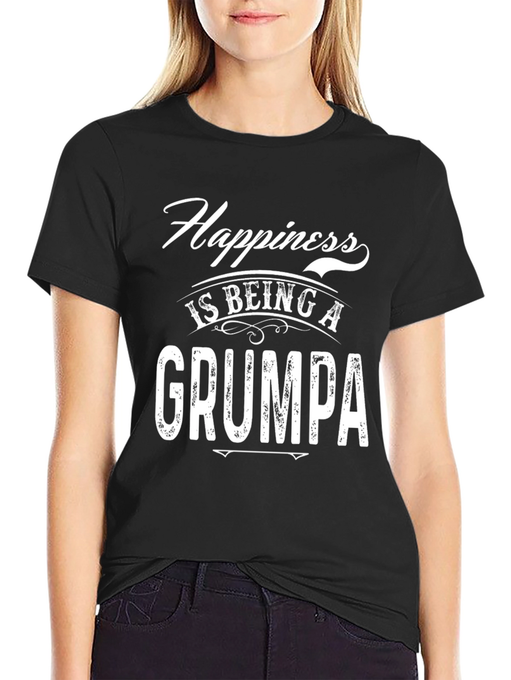 Happiness is Being a GRUMPA T-Shirt