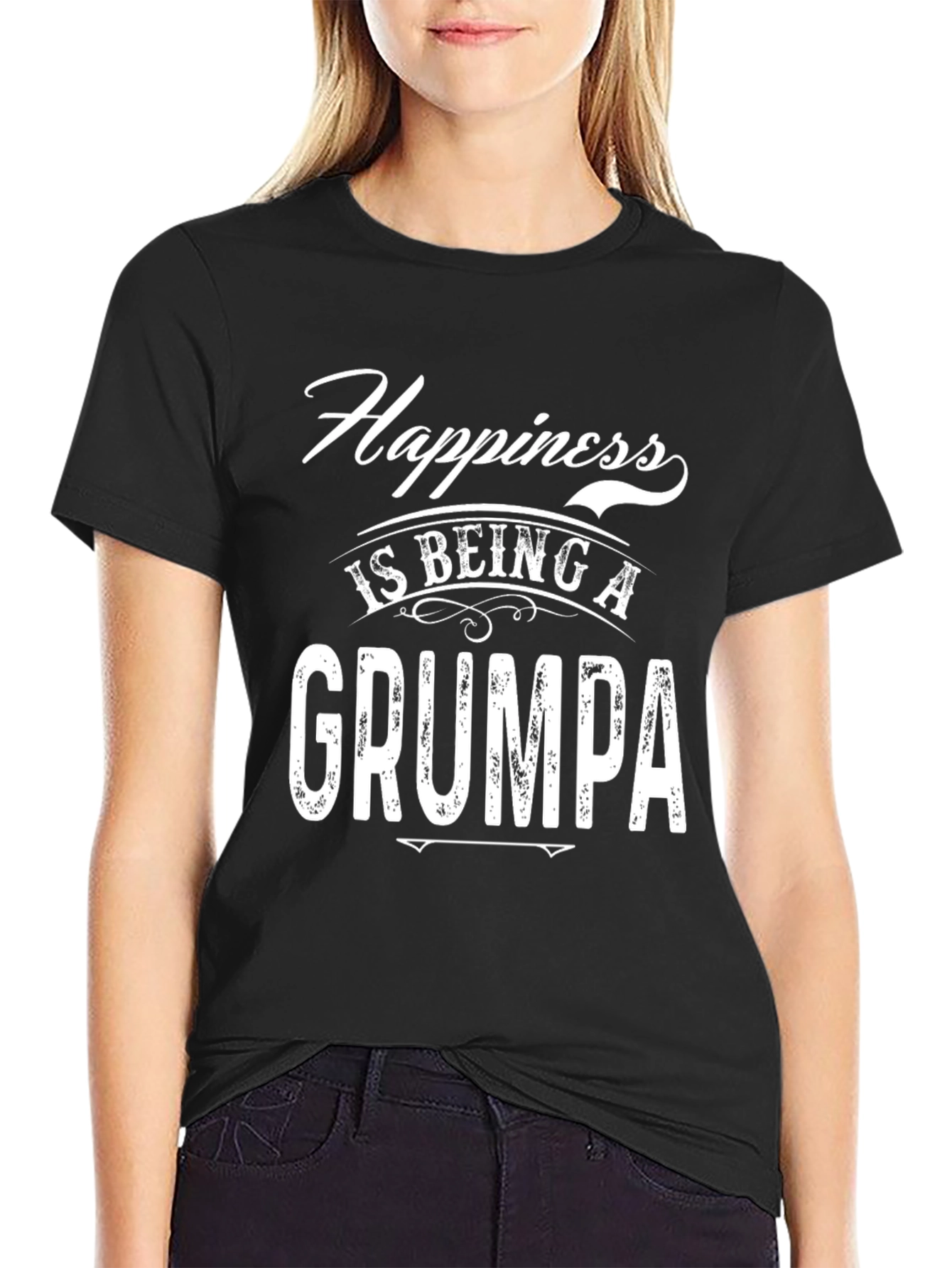 Happiness is Being a GRUMPA T-Shirt