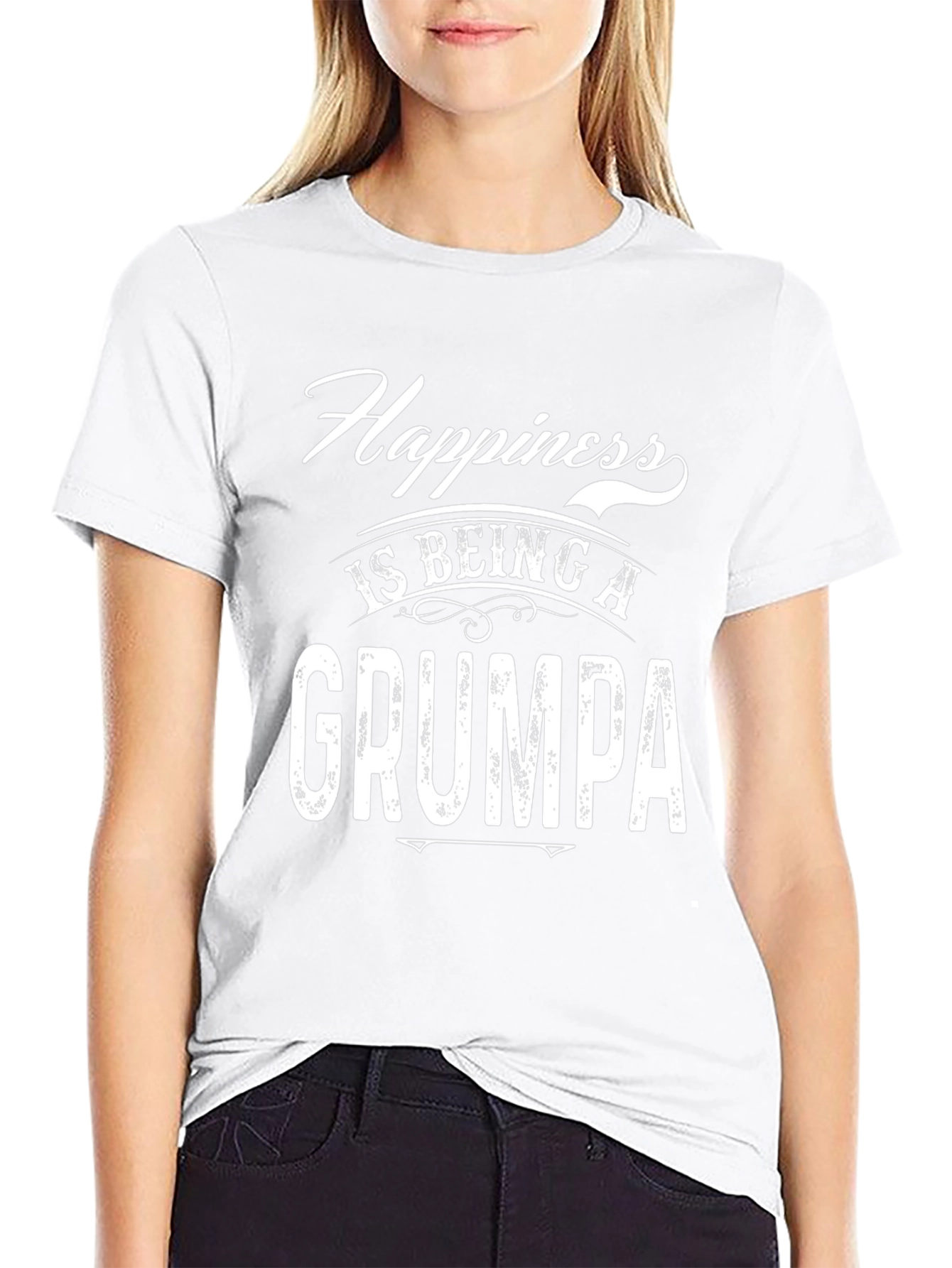 Happiness is Being a GRUMPA T-Shirt