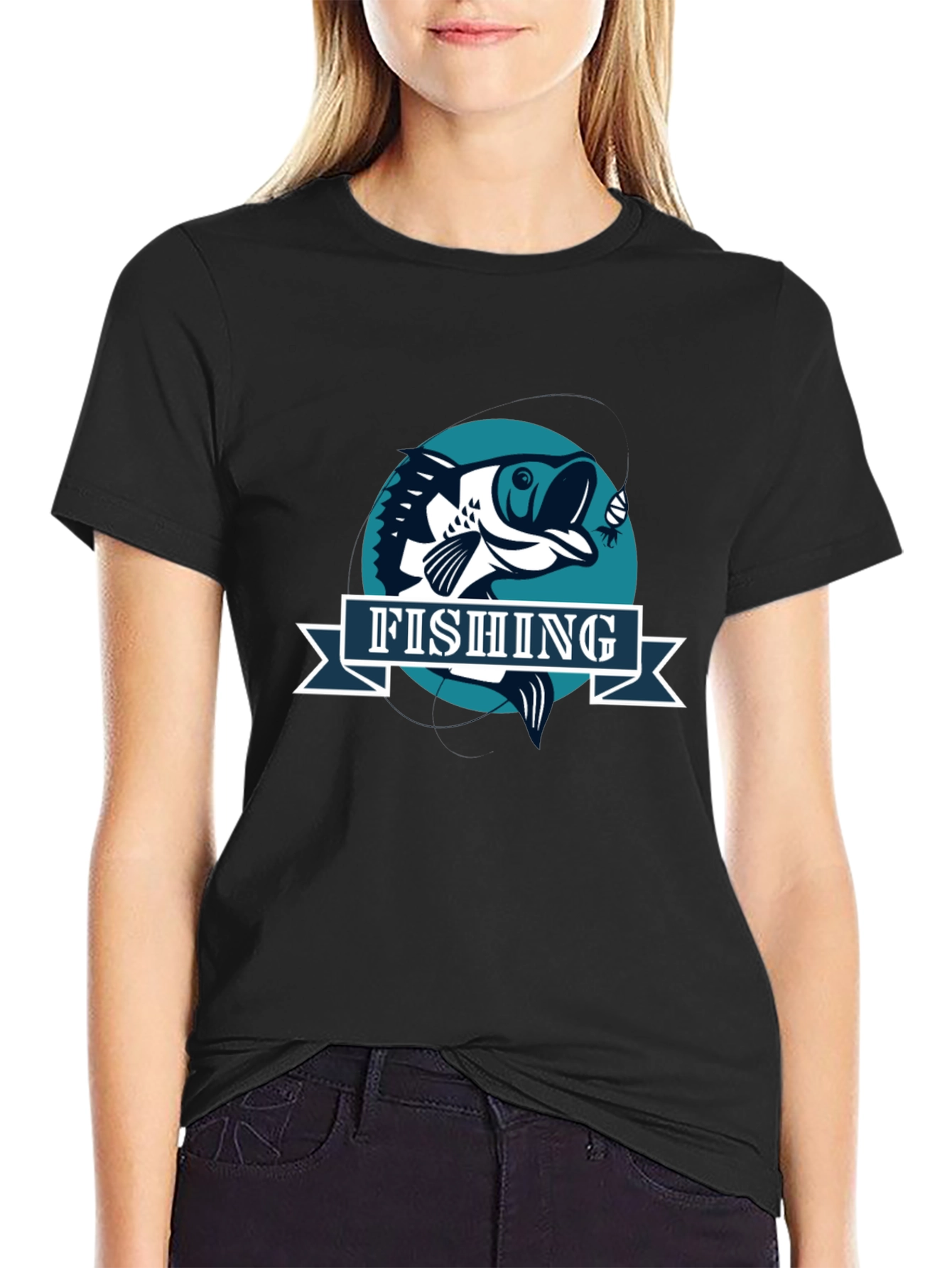 Fishing T-Shirt: Anglers Graphic Tee