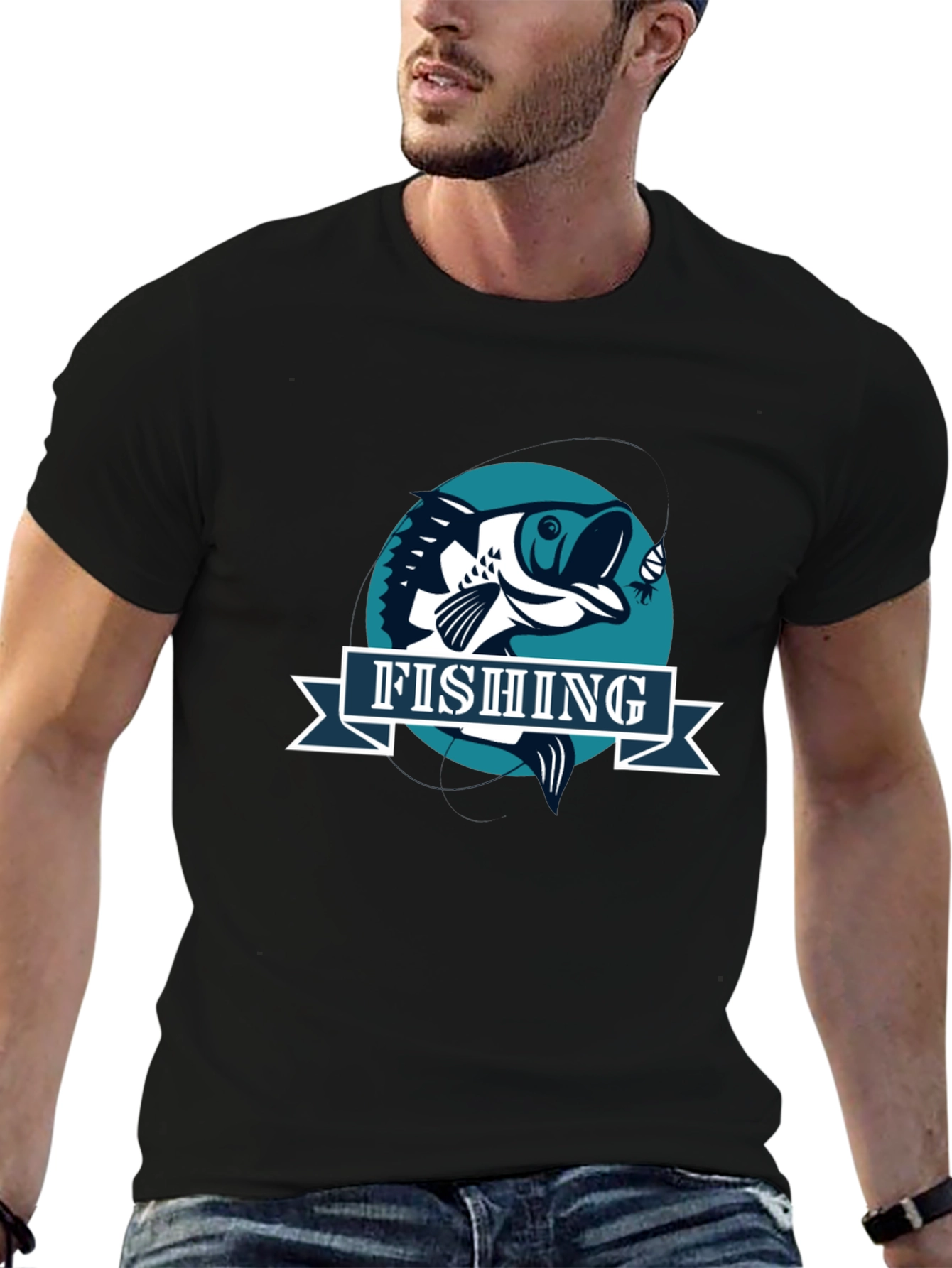 Fishing T-Shirt: Anglers Graphic Tee