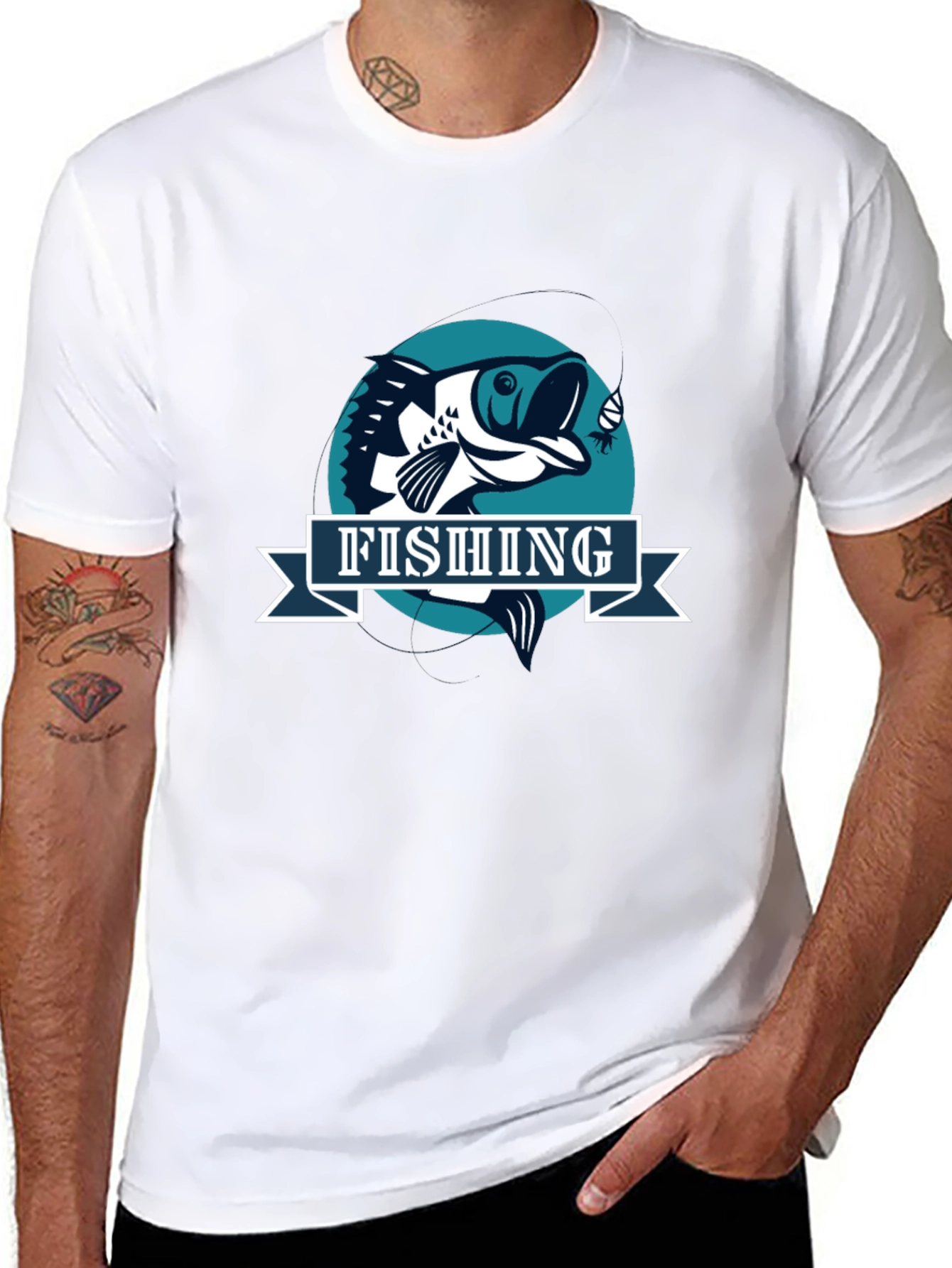 Fishing T-Shirt: Anglers Graphic Tee