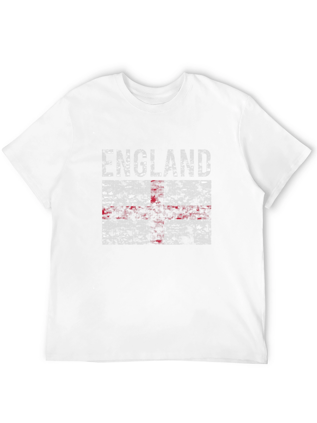 England Flag Graphic Black T-Shirt