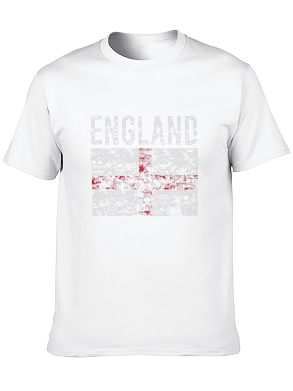 England Flag Graphic Black T-Shirt