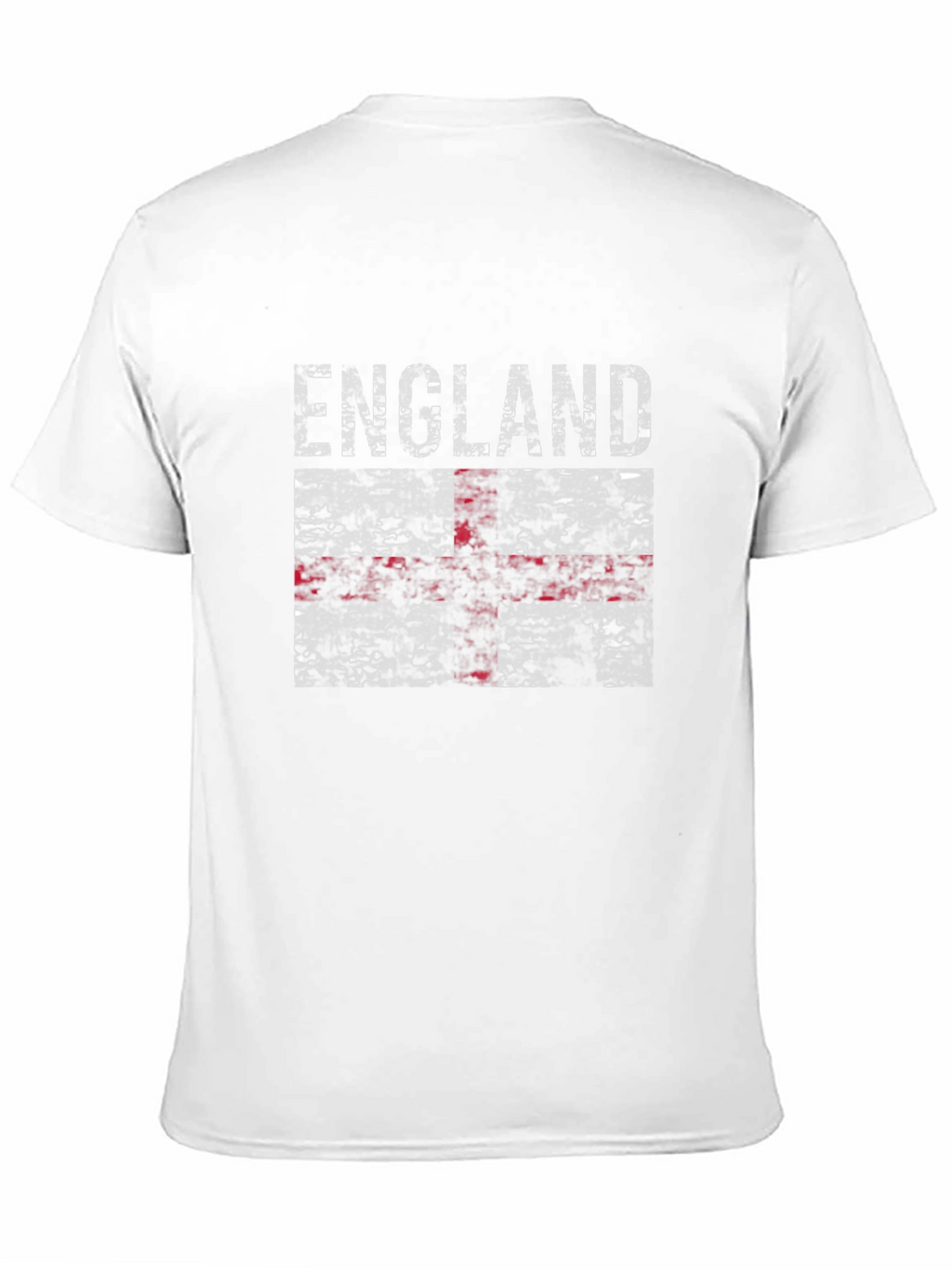 England Flag Graphic Black T-Shirt