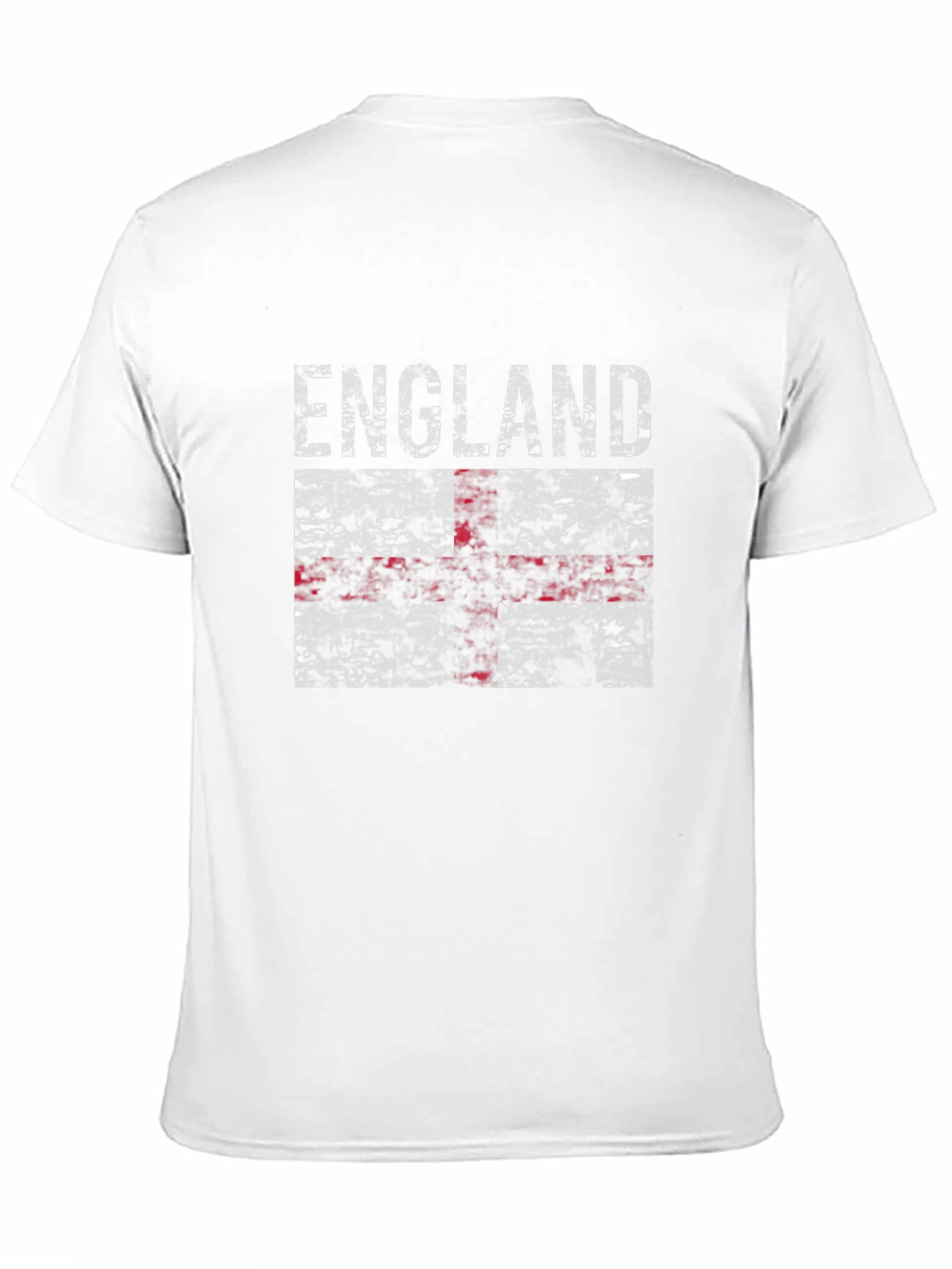 England Flag Graphic Black T-Shirt