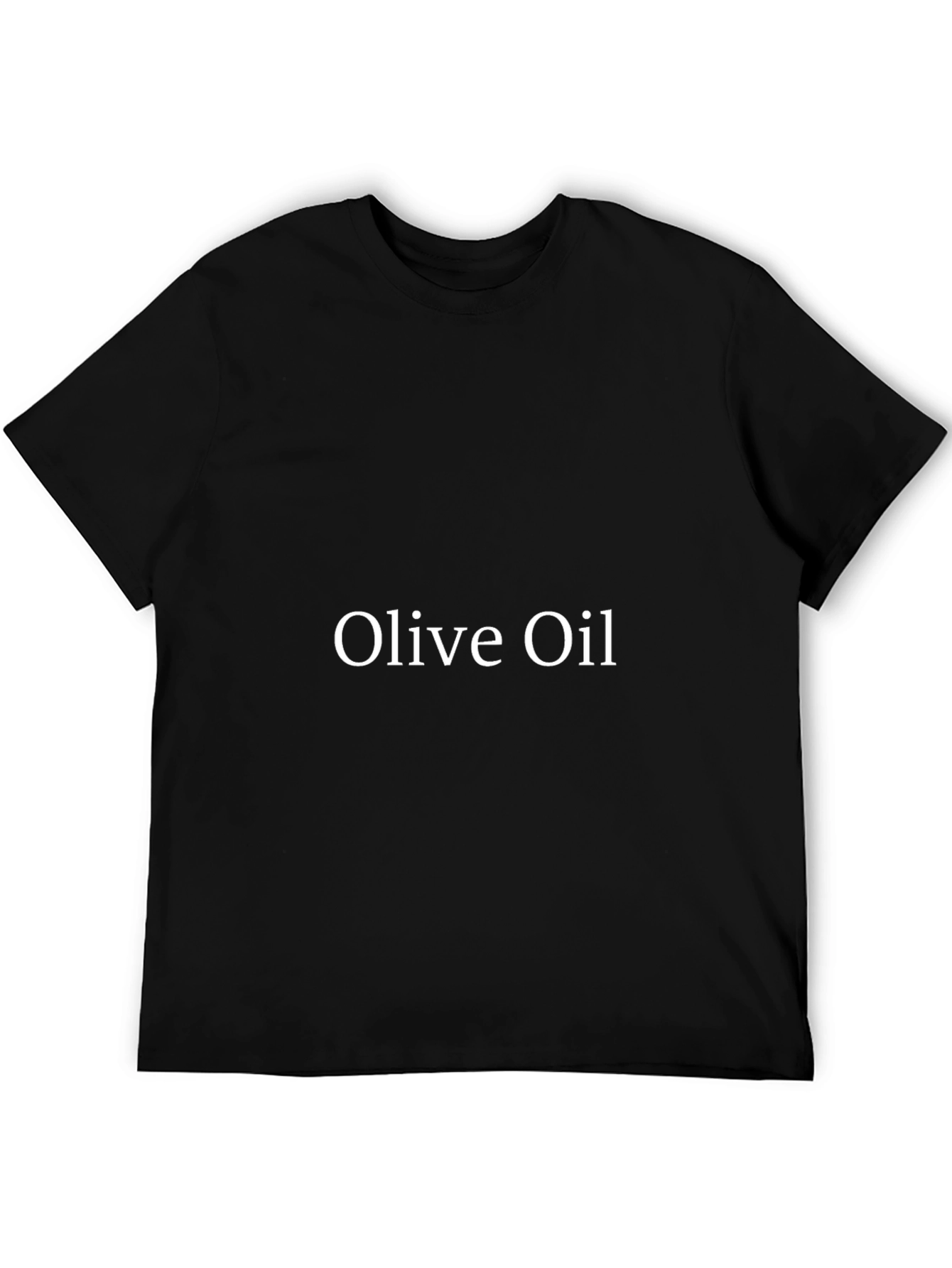 Olive Oil Black T-Shirt