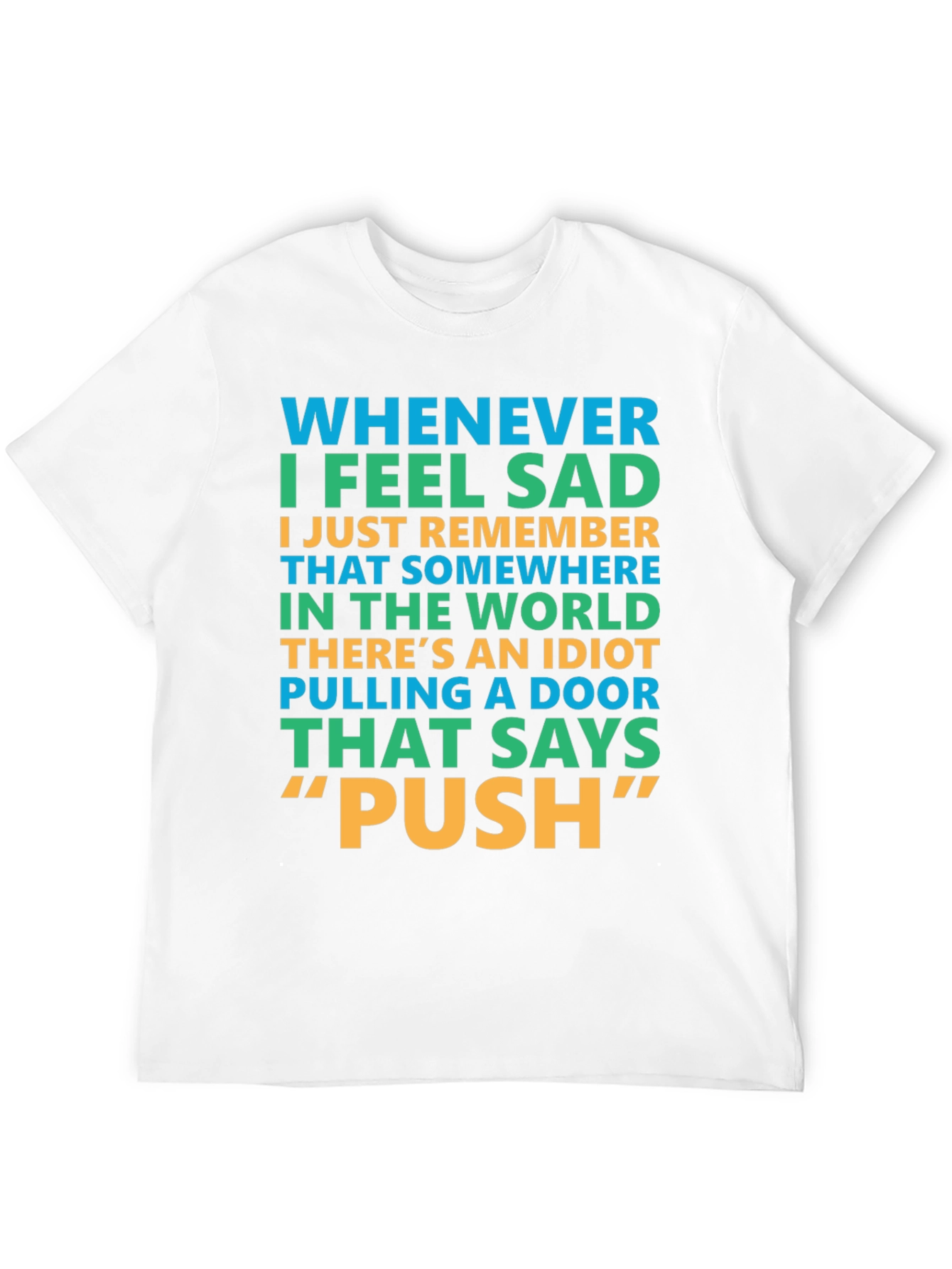 Funny Push Door T-Shirt