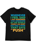 Funny Push Door T-Shirt
