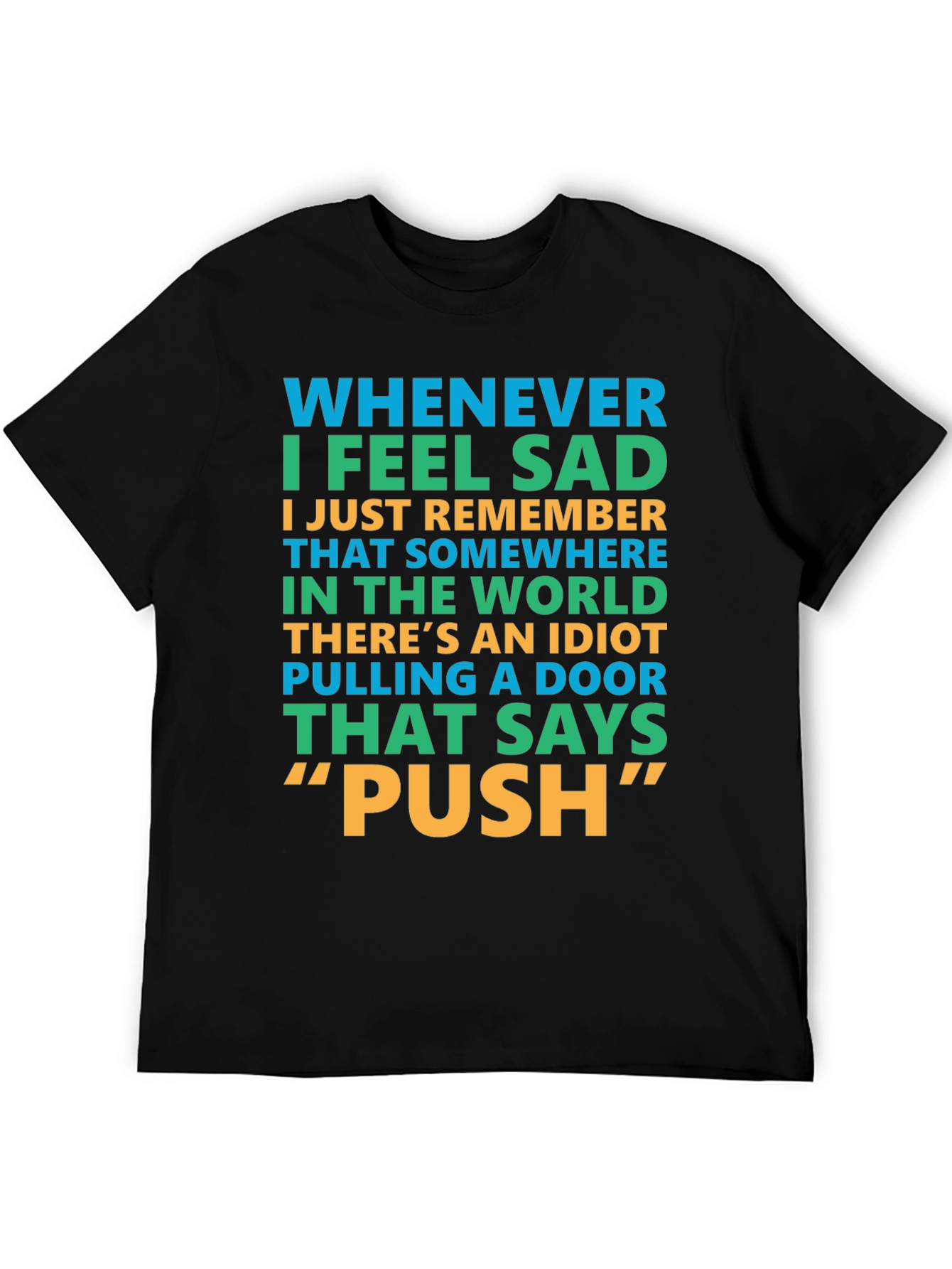 Funny Push Door T-Shirt
