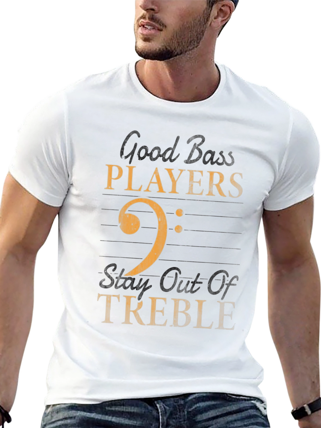 Good Bass Players T-Shirt Music Humor Tee