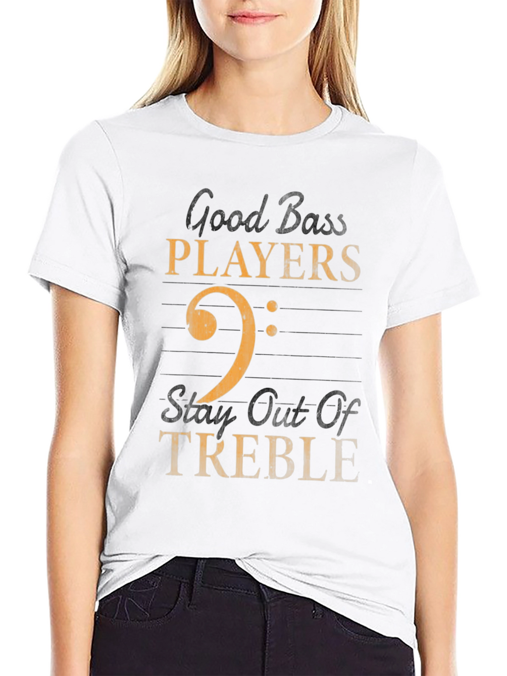 Good Bass Players T-Shirt Music Humor Tee