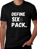 Define Six Pack T-Shirt - Funny Chocolate Lover Tee