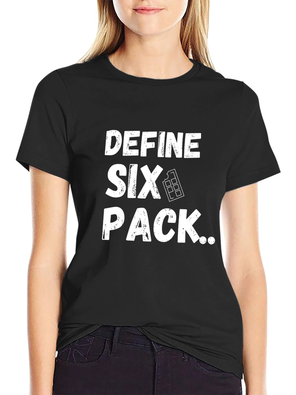 Define Six Pack T-Shirt - Funny Chocolate Lover Tee