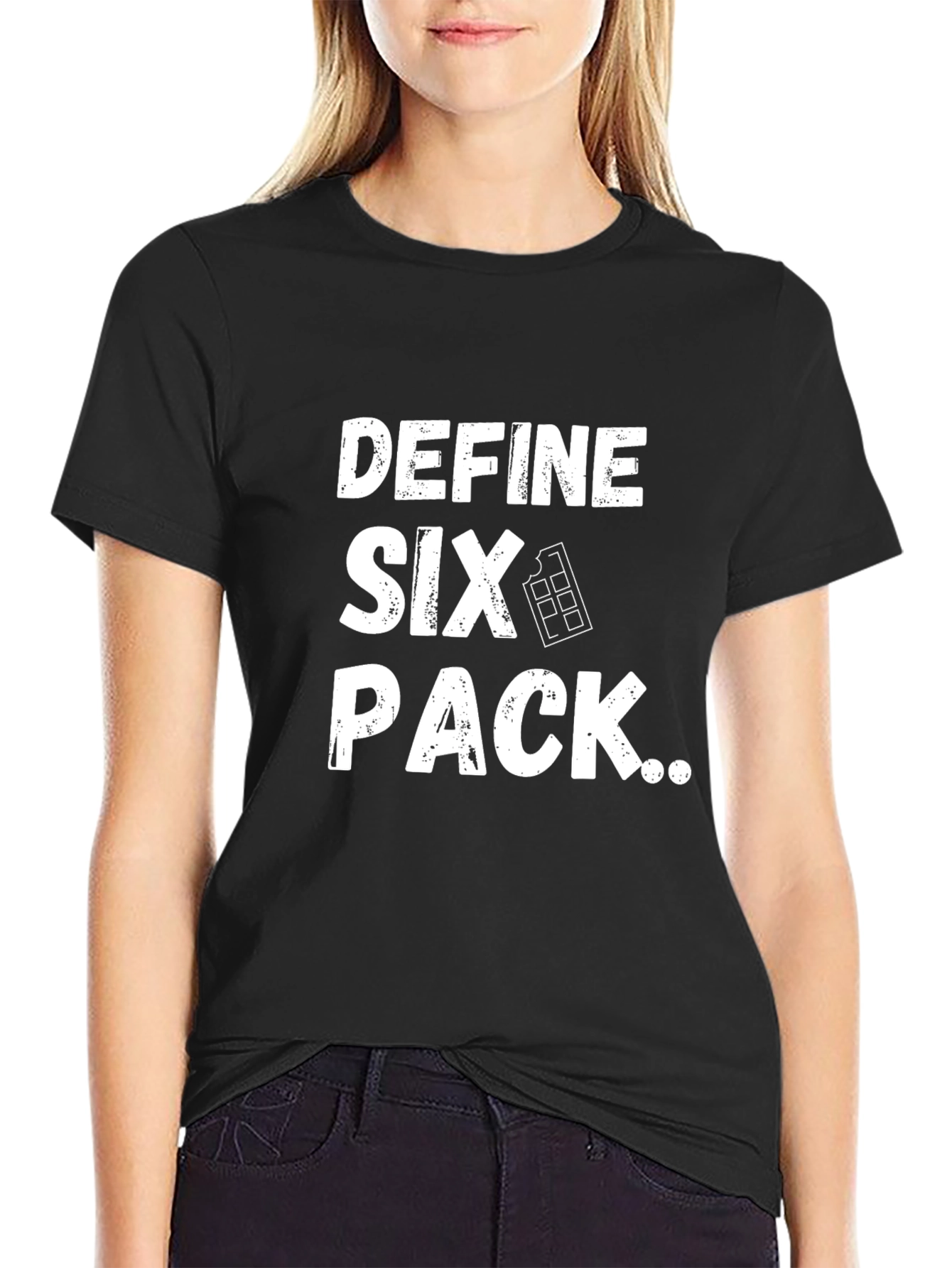 Define Six Pack T-Shirt - Funny Chocolate Lover Tee