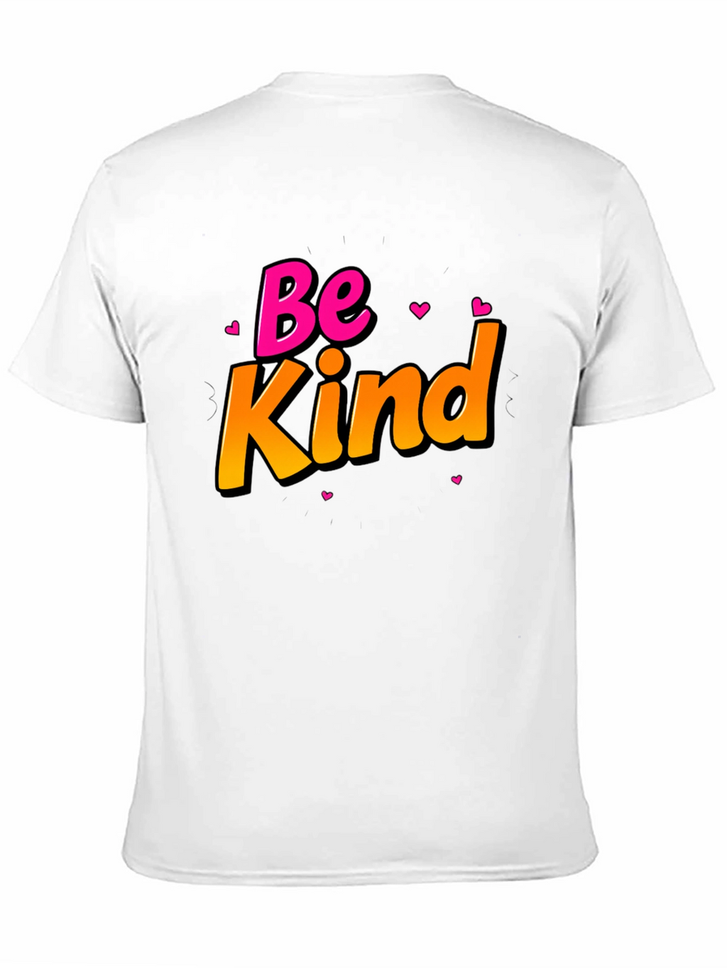 Be Kind Black T-Shirt - Positive Message Tee