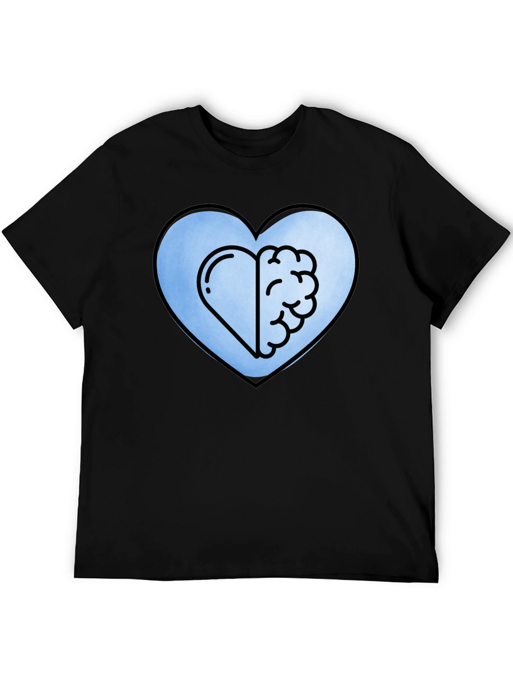 Heart and Brain Tee - Balance Emotion & Logic