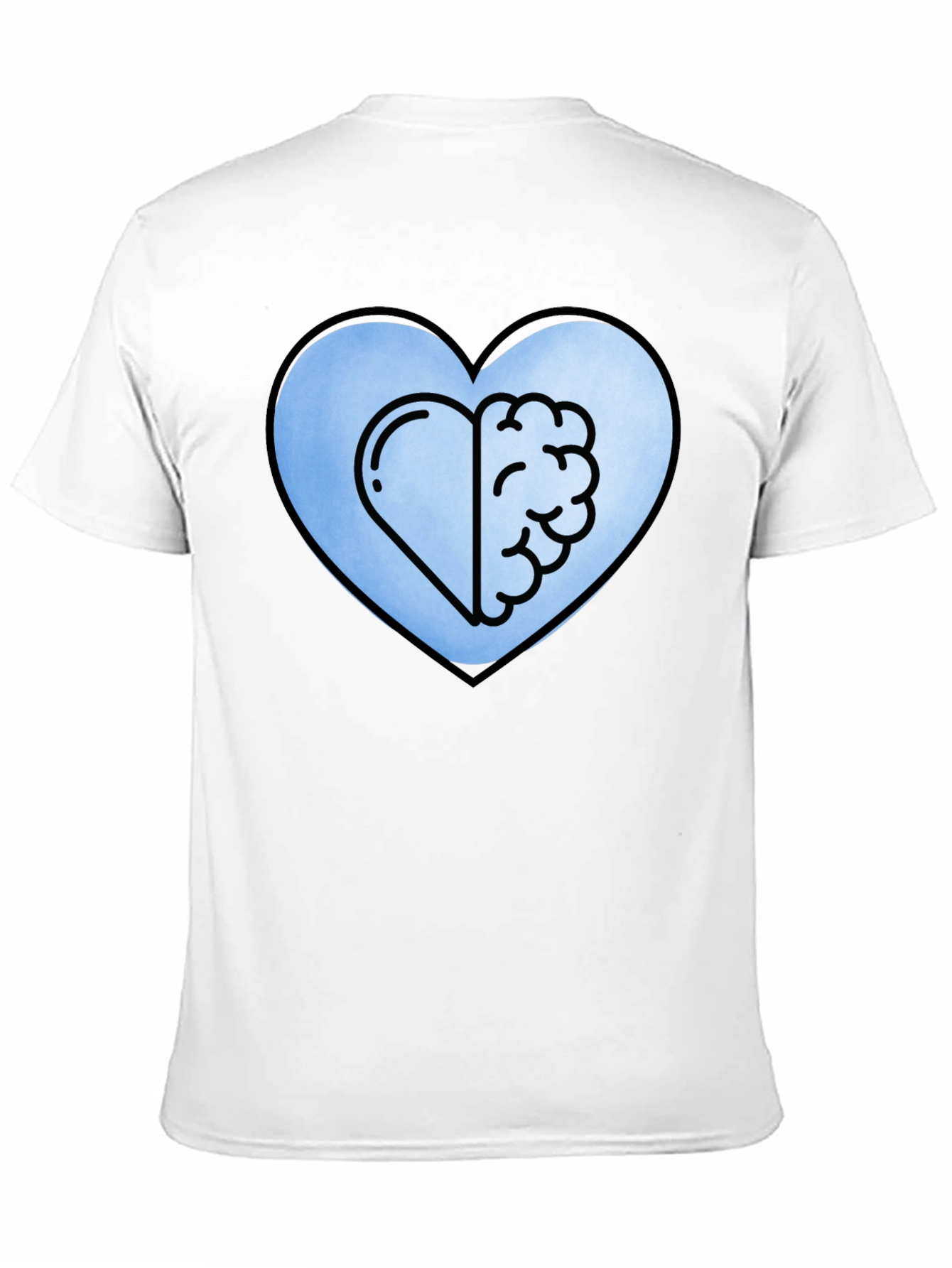 Heart and Brain Tee - Balance Emotion & Logic