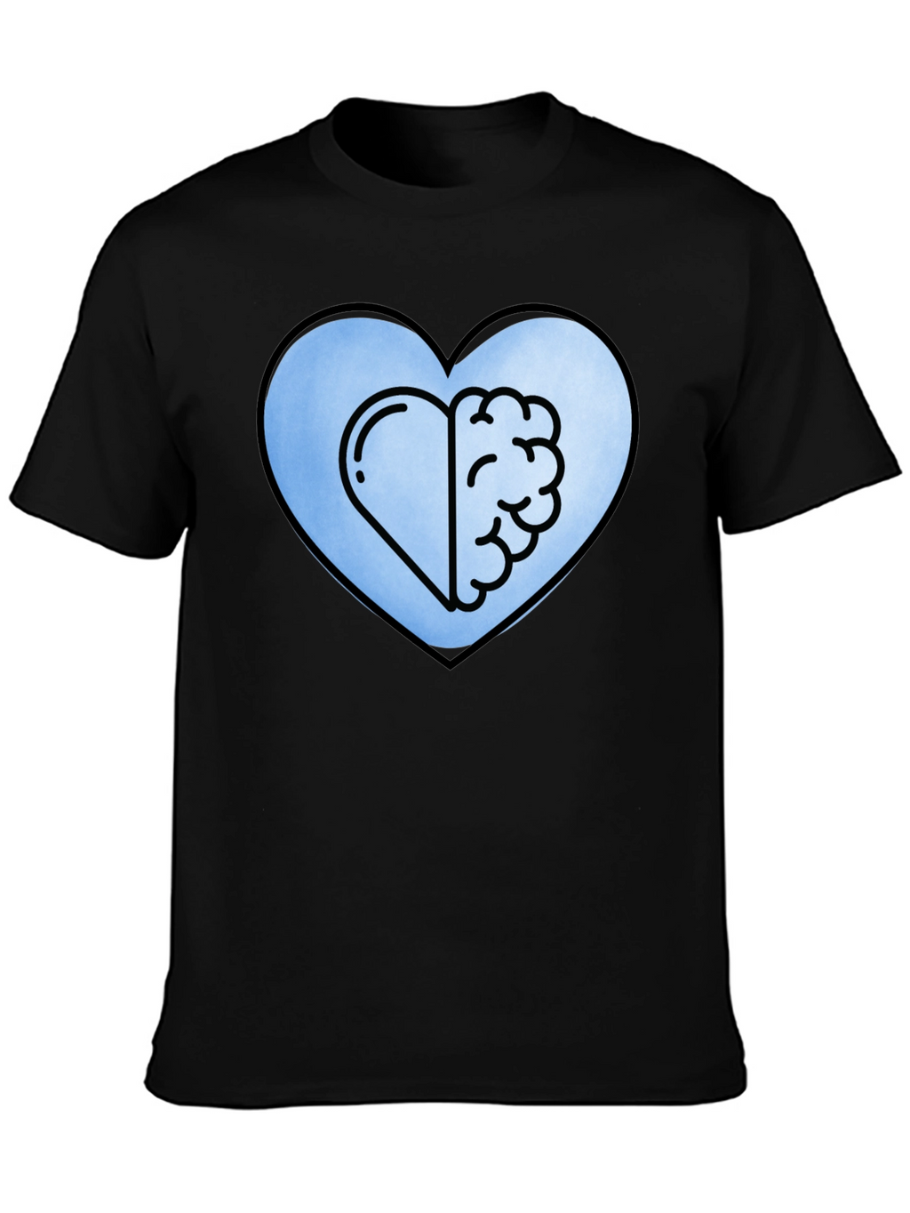 Heart and Brain Tee - Balance Emotion & Logic