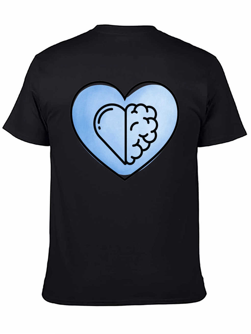 Heart and Brain Tee - Balance Emotion & Logic