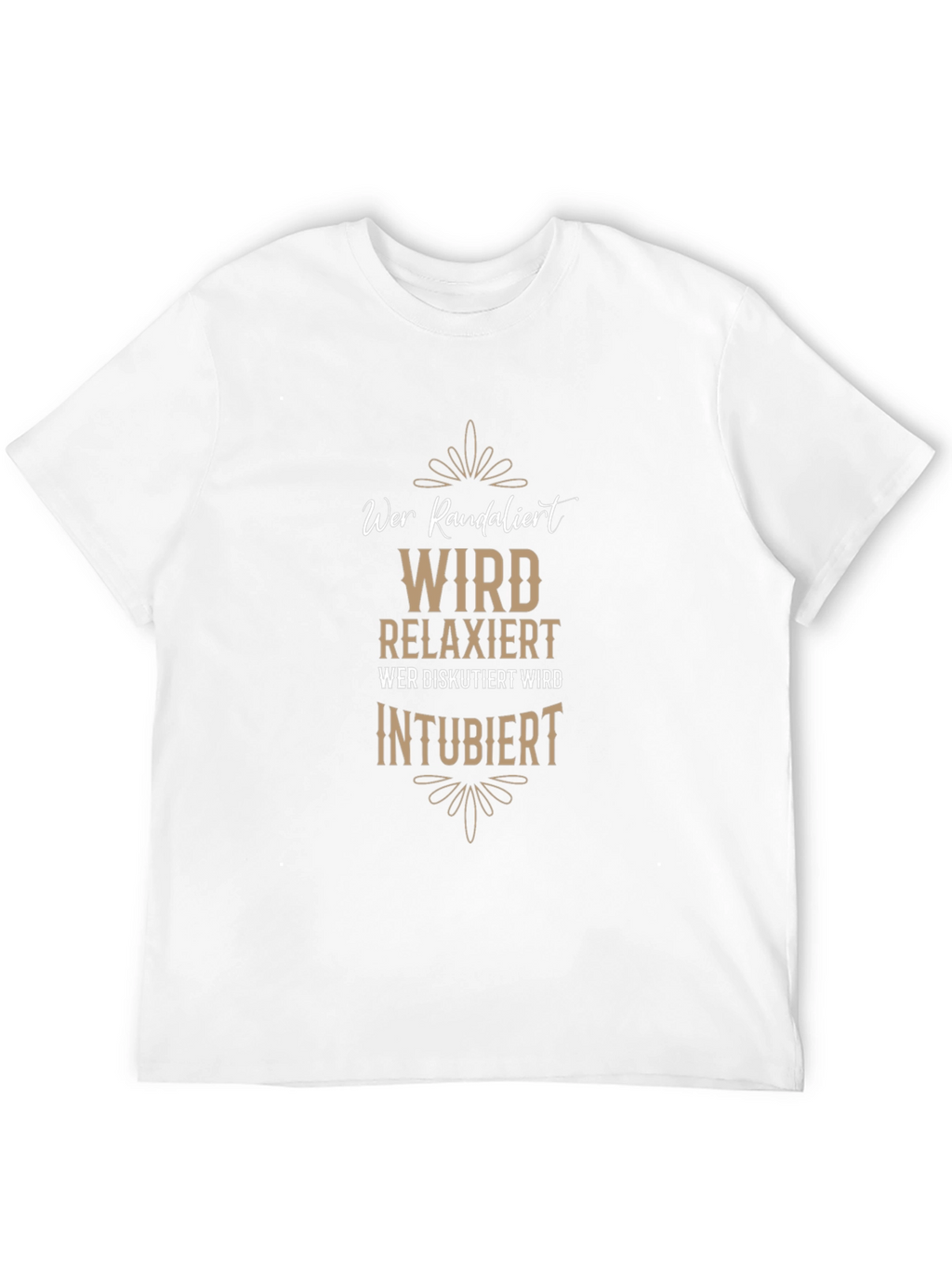 Humorous Wer Randalier Black T-Shirt
