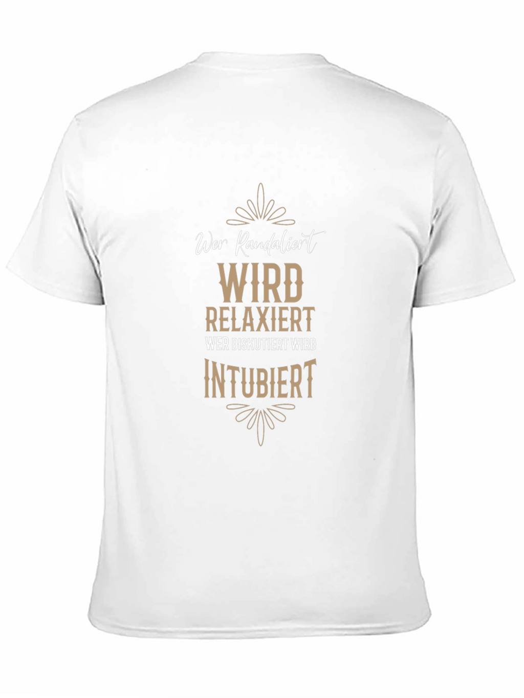 Humorous Wer Randalier Black T-Shirt