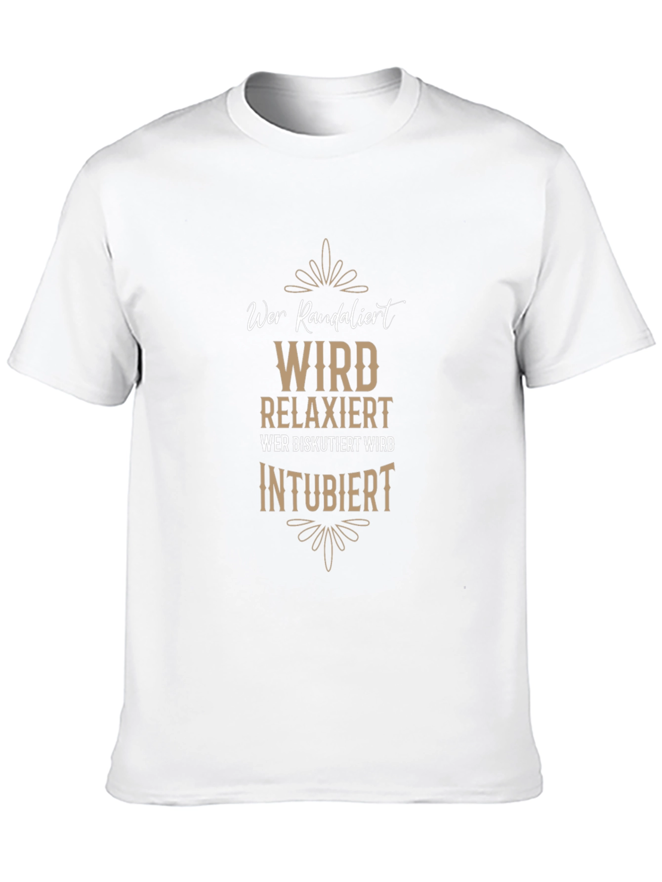 Humorous Wer Randalier Black T-Shirt