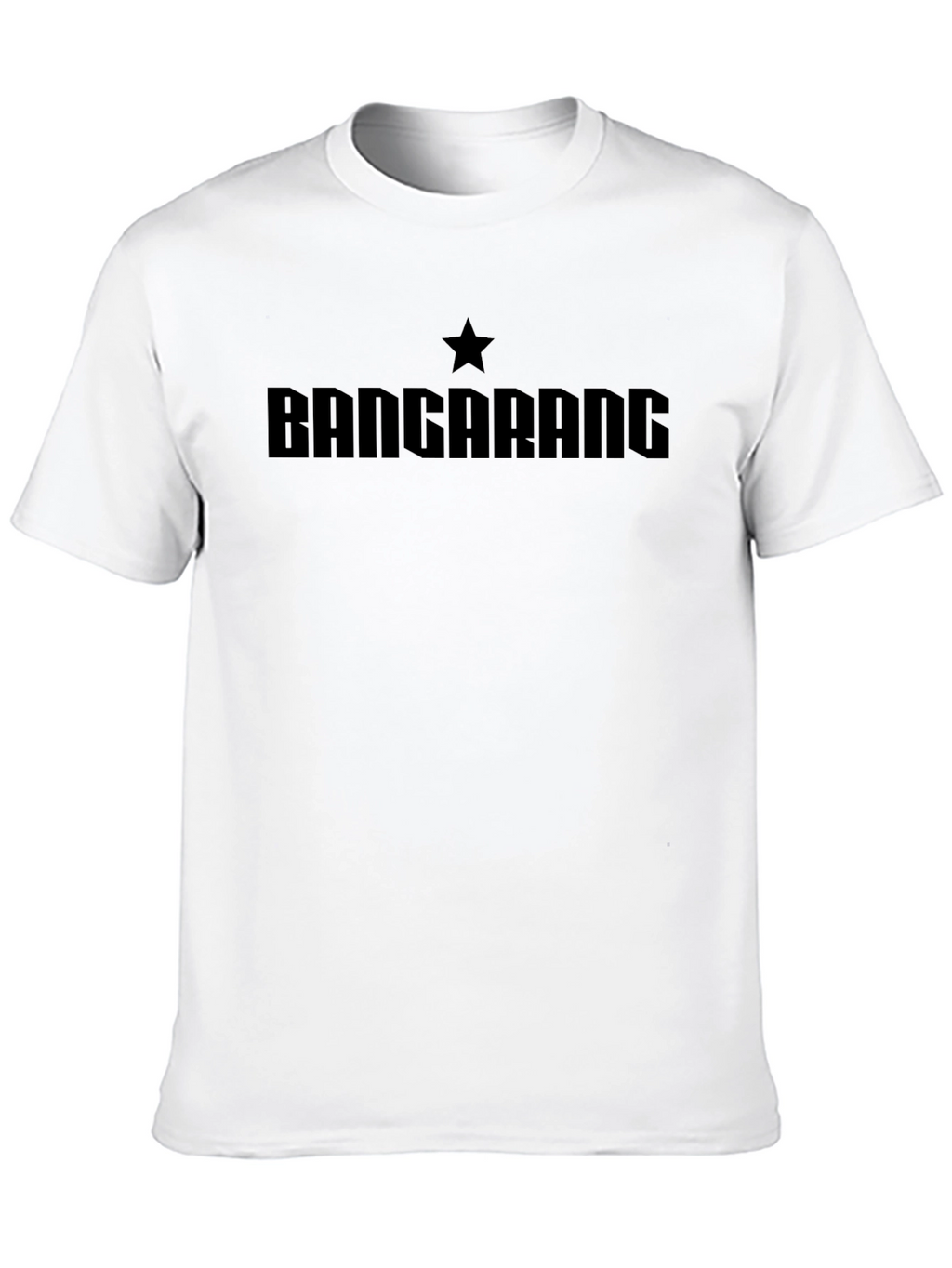 Bangarang Star Graphic T-Shirt - Black