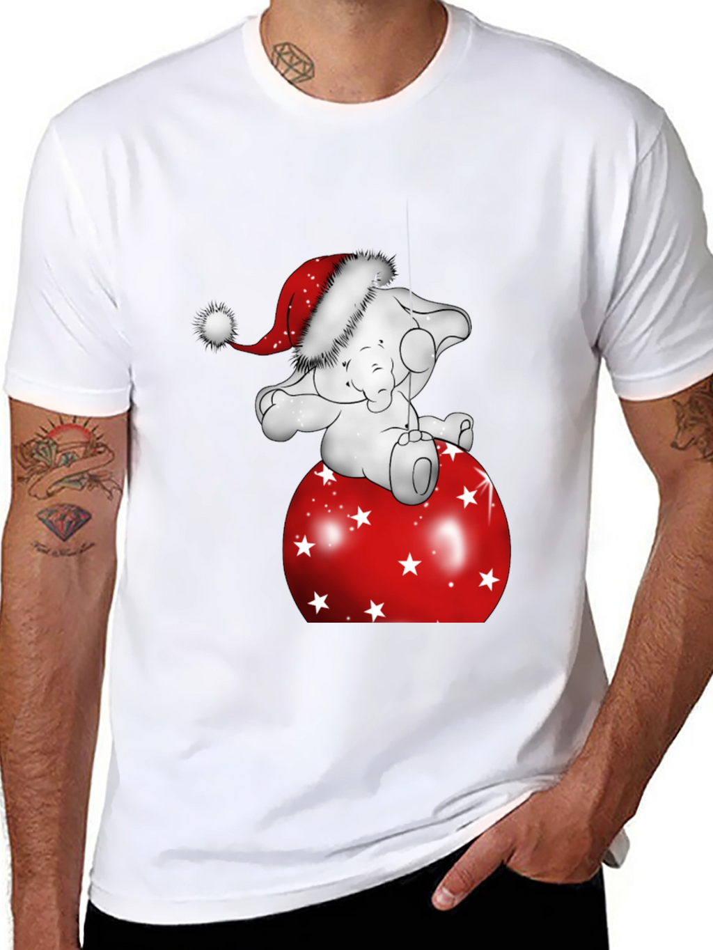 Christmas Elephant T-Shirt