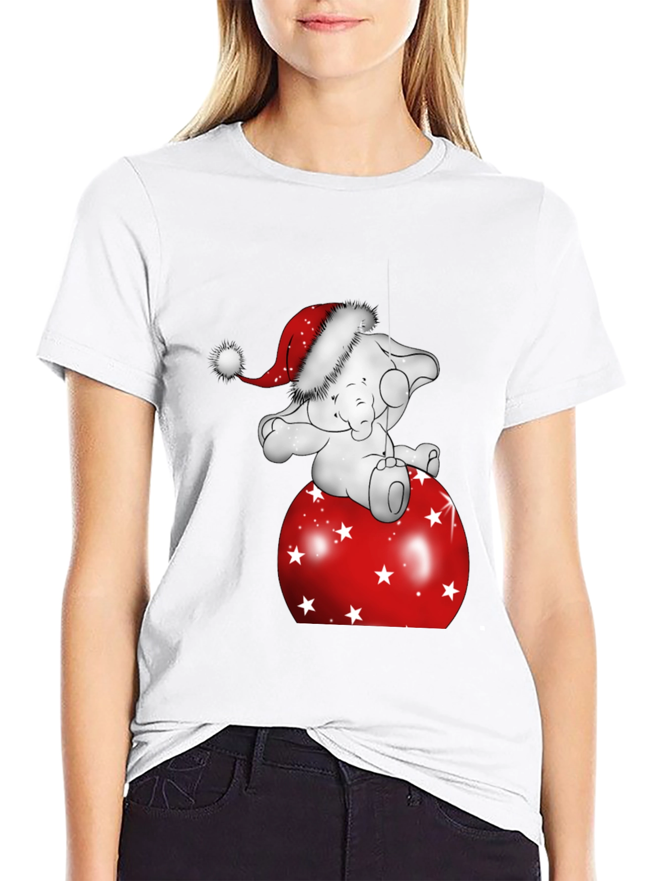 Christmas Elephant T-Shirt