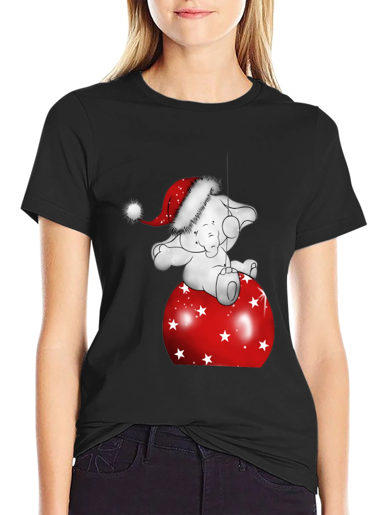 Christmas Elephant T-Shirt