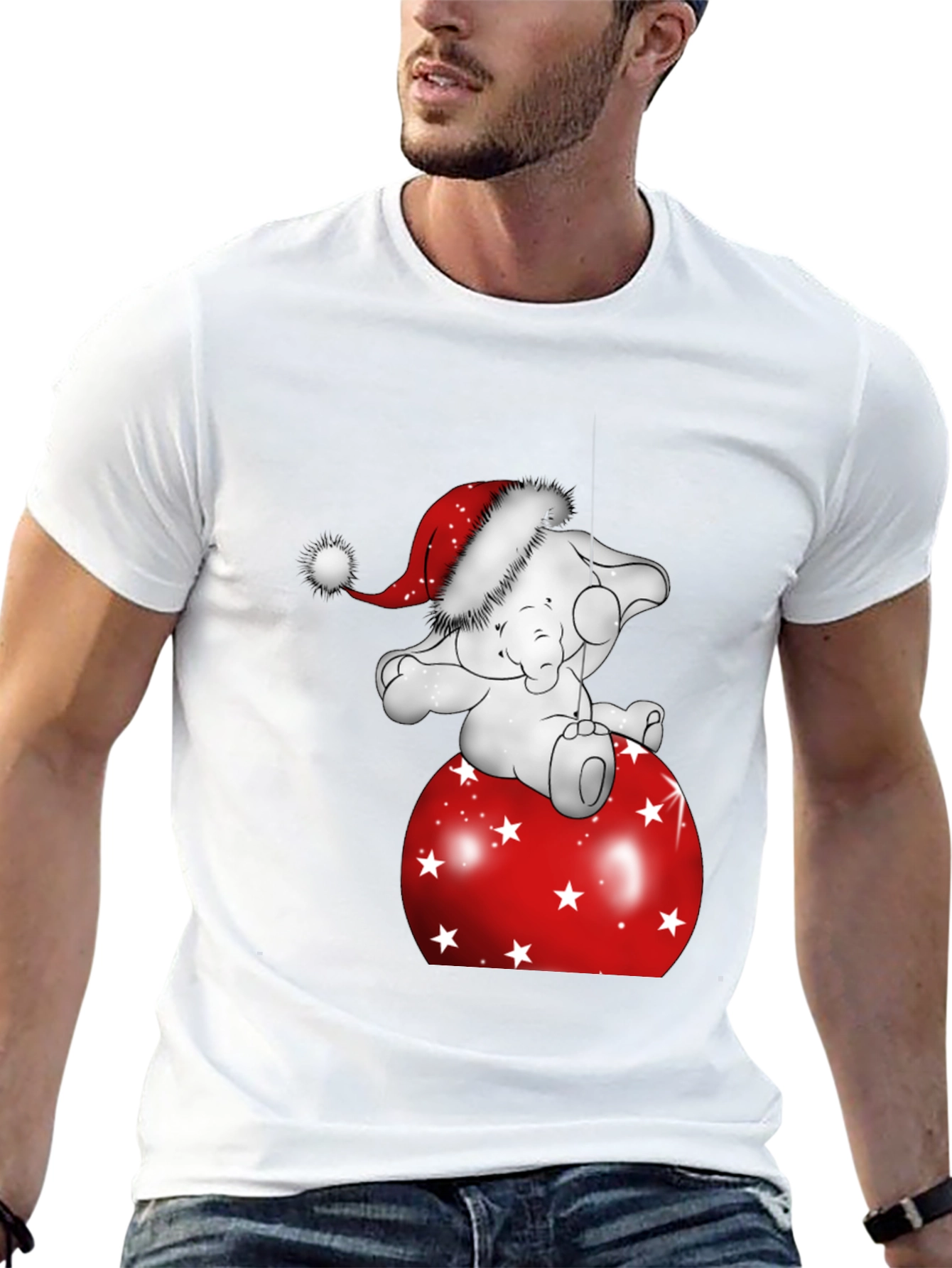 Christmas Elephant T-Shirt