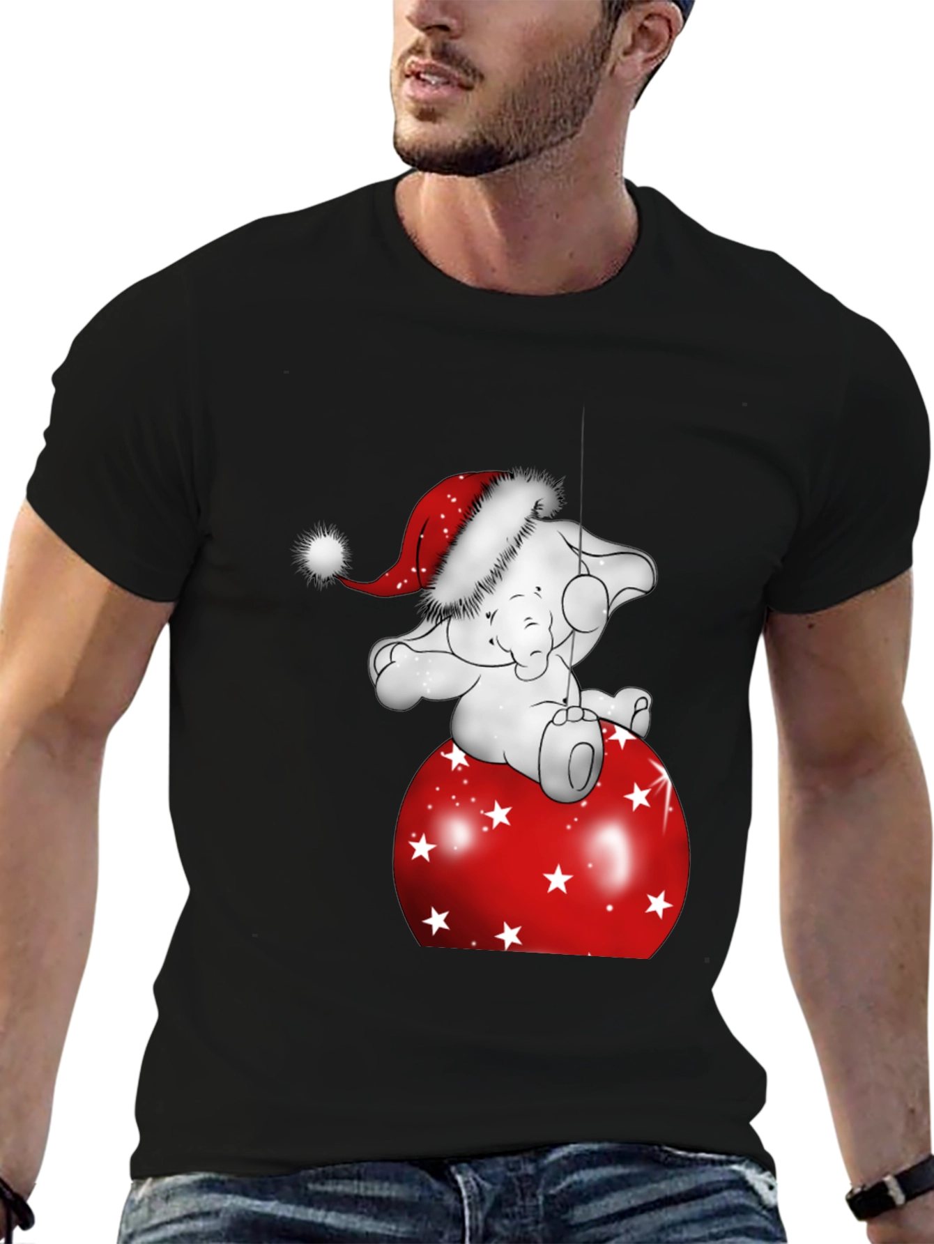 Christmas Elephant T-Shirt