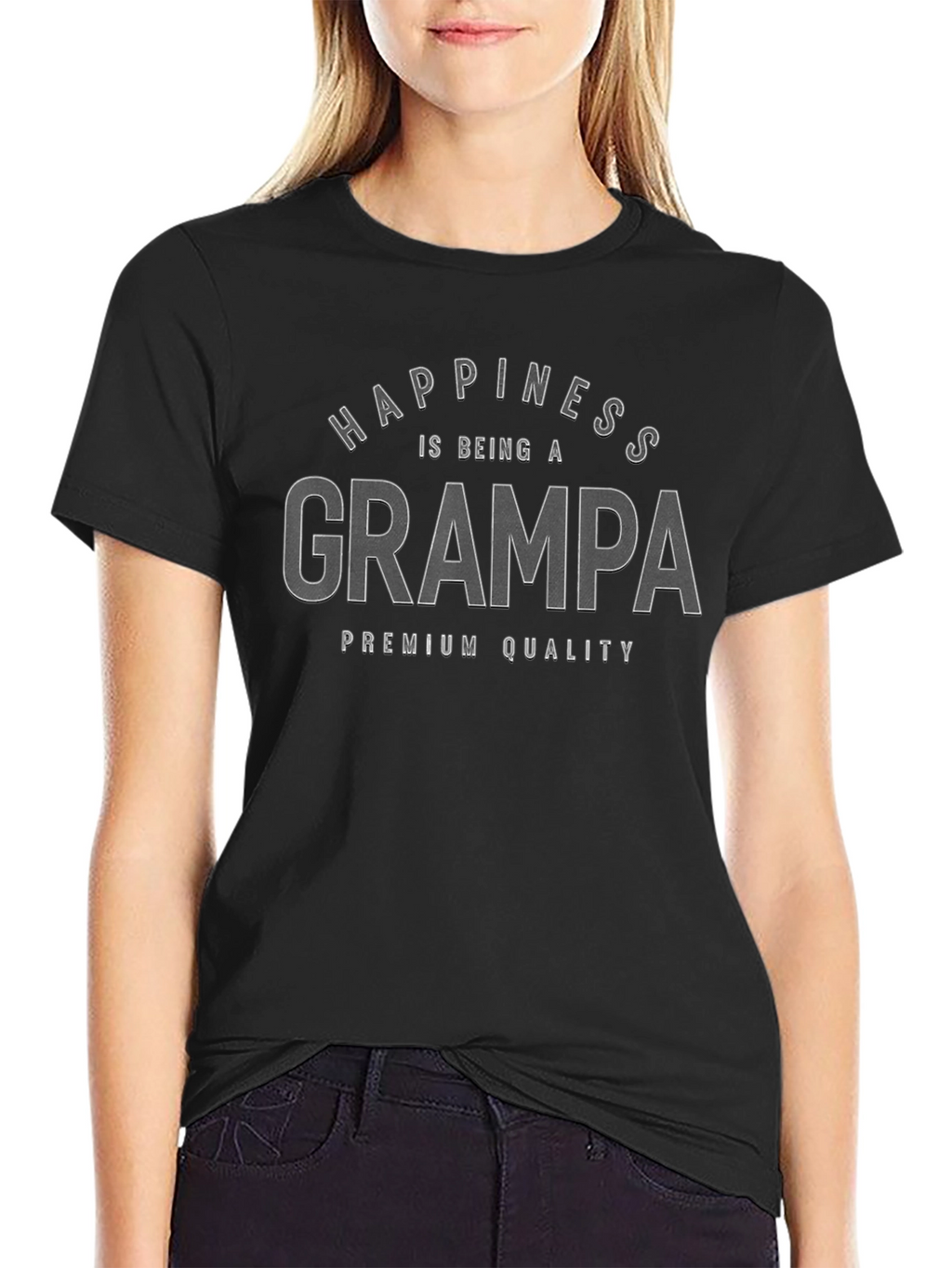 Happiness is Being a Grampa Premium Tee
