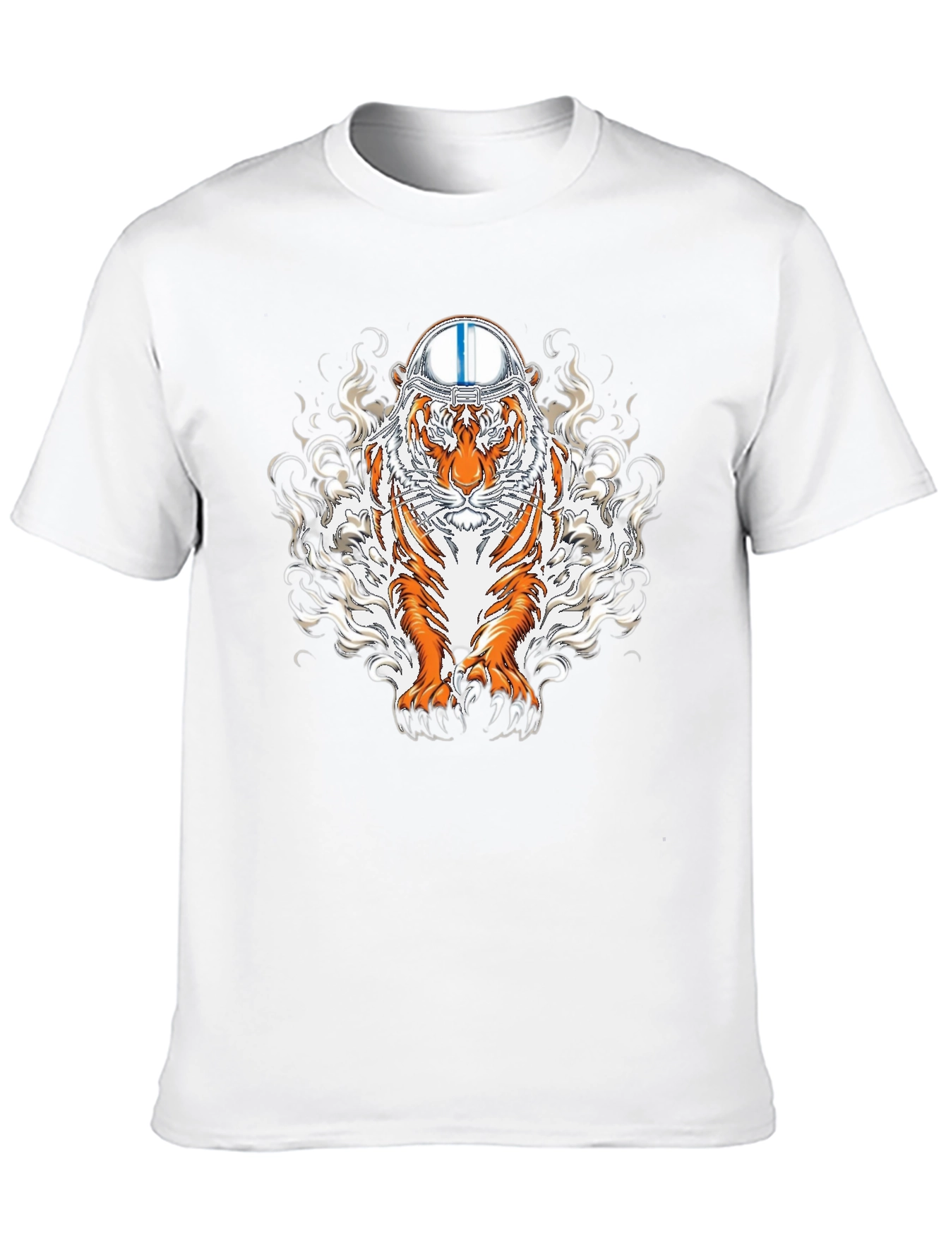 Tiger Helmet Graphic T-Shirt