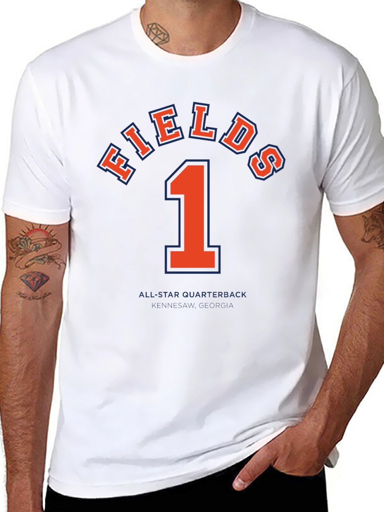 Fields 1 T-Shirt - All-Star Quarterback Tee