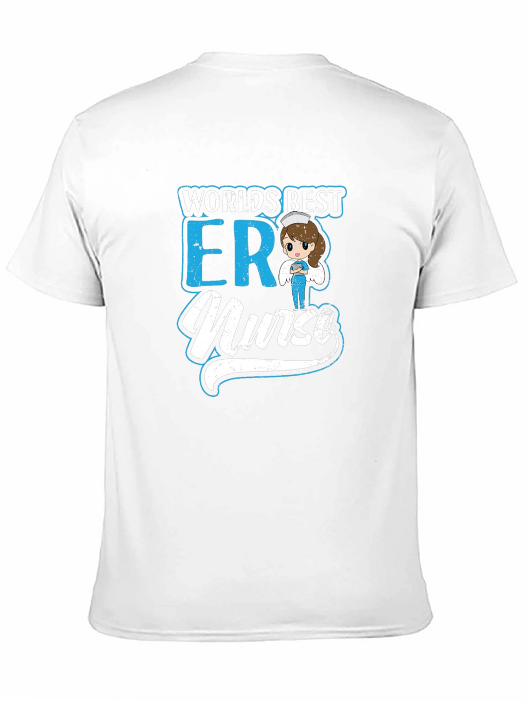 Worlds Best ER Nurse Graphic T-Shirt