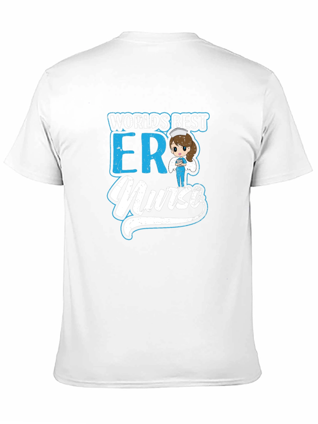 Worlds Best ER Nurse Graphic T-Shirt