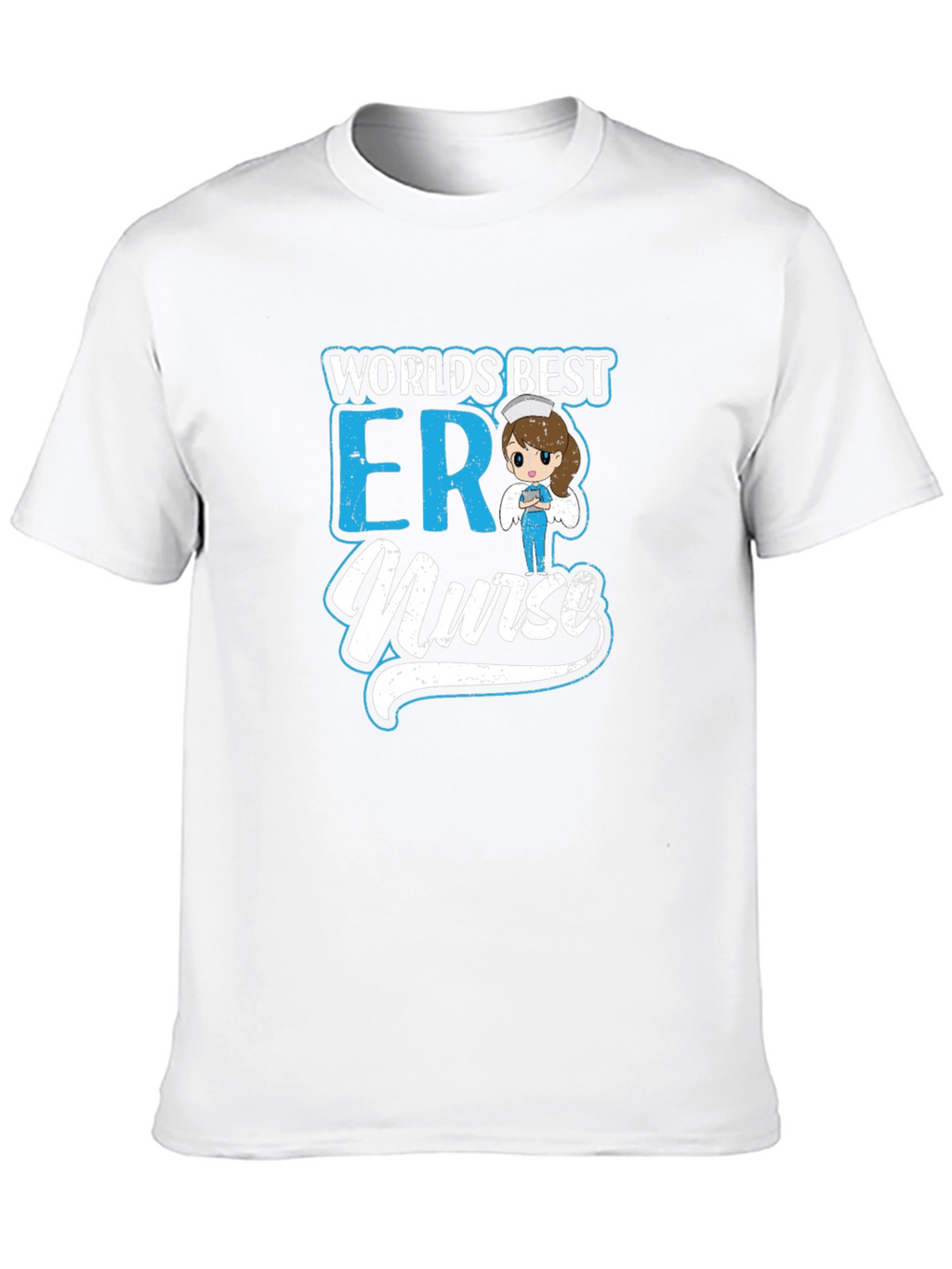 Worlds Best ER Nurse Graphic T-Shirt