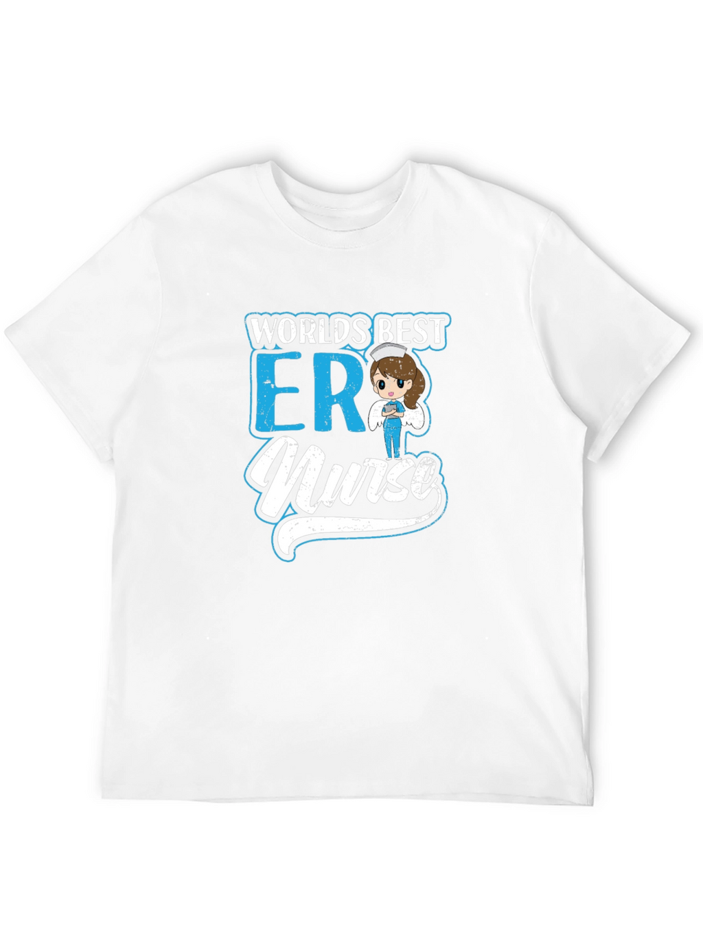 Worlds Best ER Nurse Graphic T-Shirt