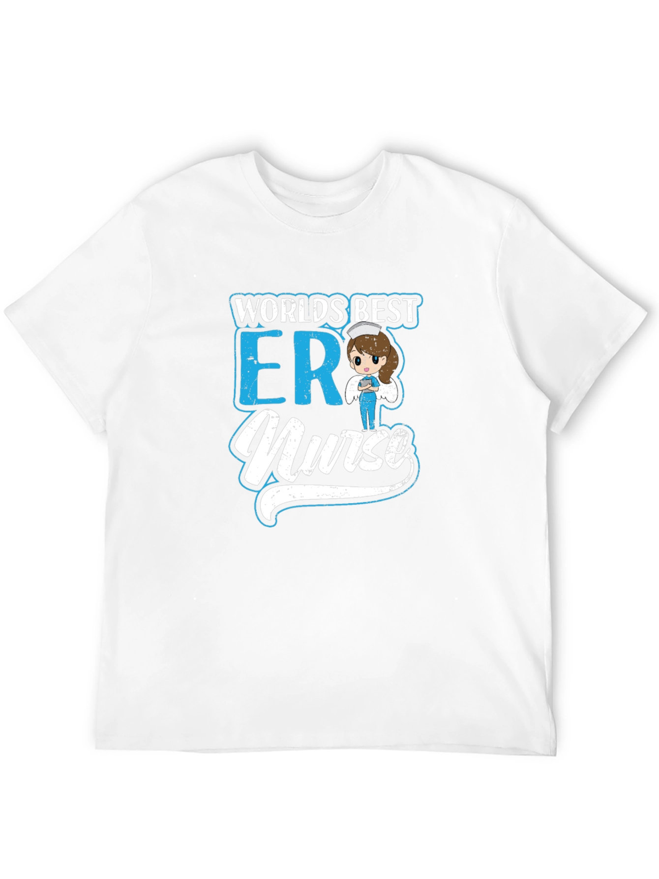 Worlds Best ER Nurse Graphic T-Shirt